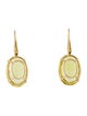 Roberto Coin 18K Quartz Drop Earrings