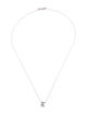 Roberto Coin 18K Diamond Love Letter 'E' Necklace