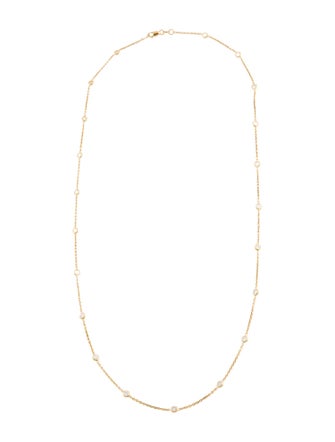 Roberto Coin 18K 1.68ctw Diamonds By The Inch 21 Station Necklace