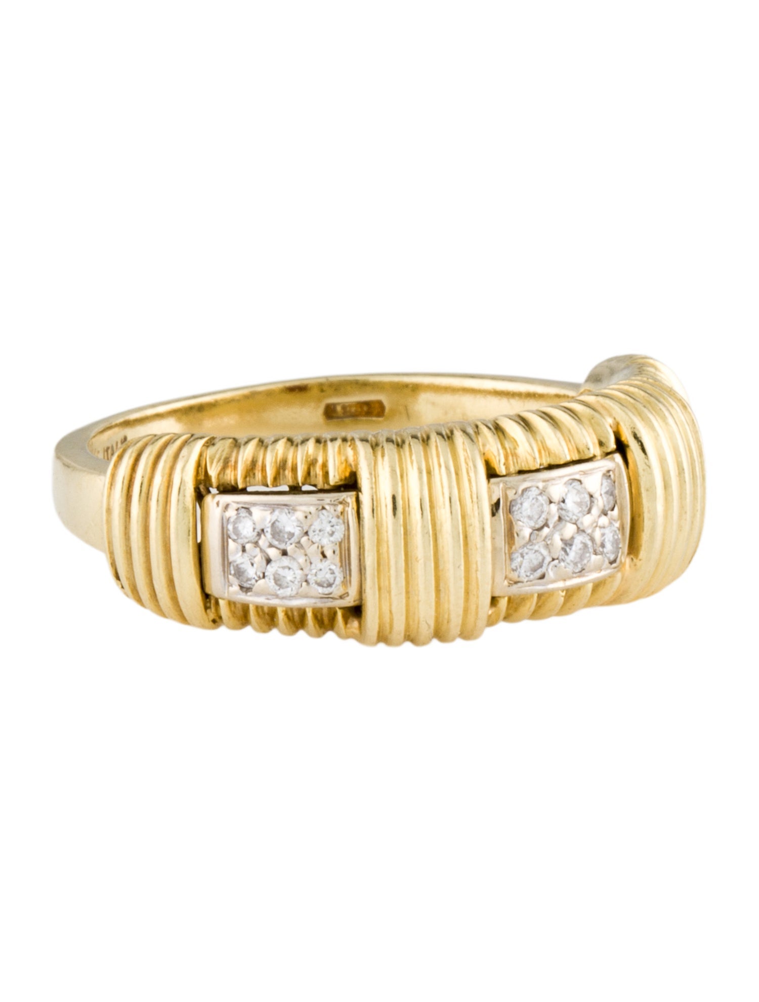 Roberto Coin 18K Diamond Appassionata Band Ring