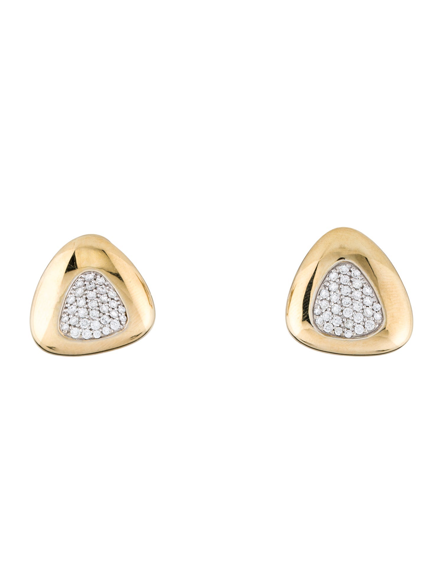 Roberto Coin 18K Diamond Capri Plus Convertible Earclips