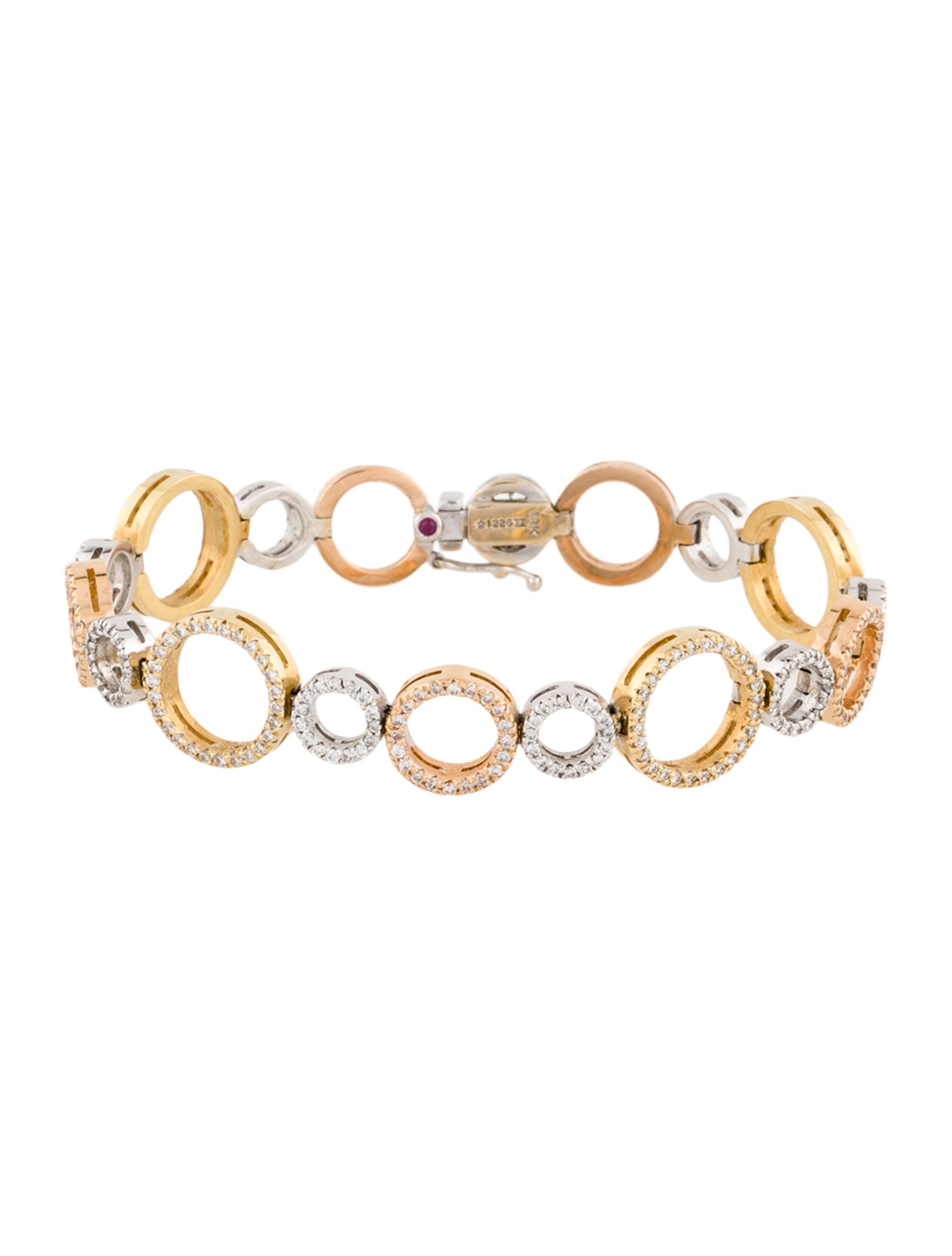 Roberto Coin 18K Diamond Circle Bracelet