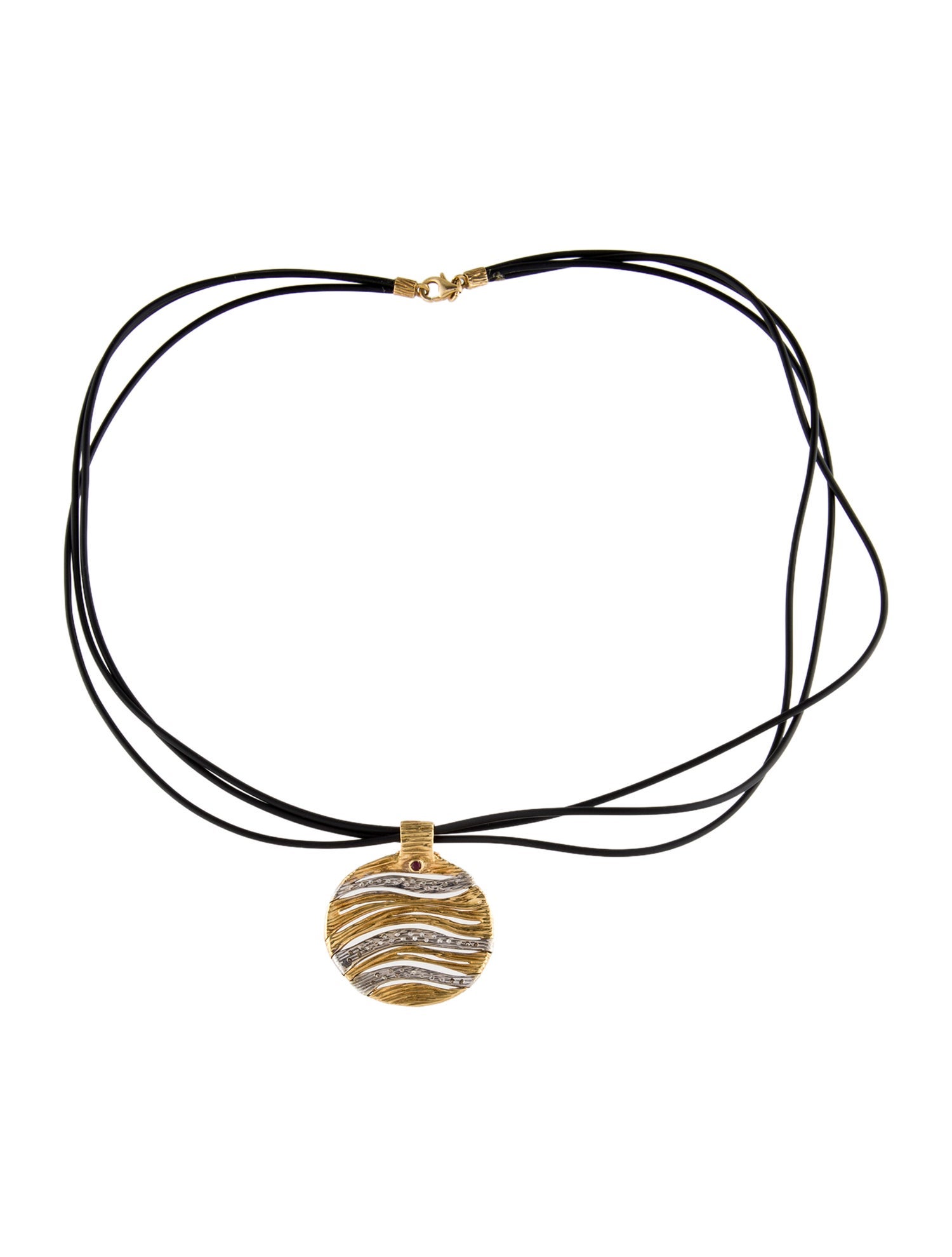 Roberto Coin 18K Diamond Elephantino Pendant Necklace