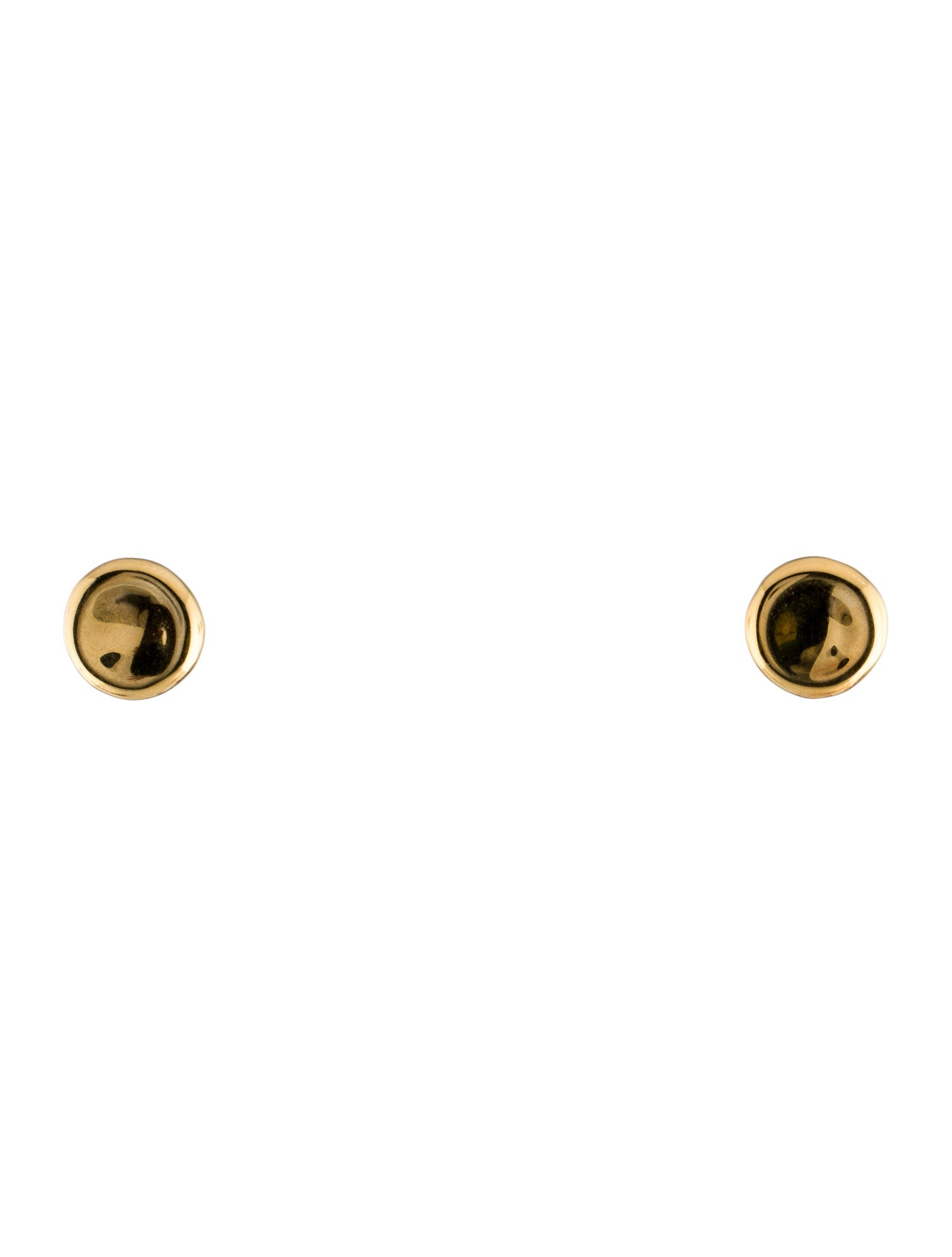 Roberto Coin 18K Concave Stud Earrings