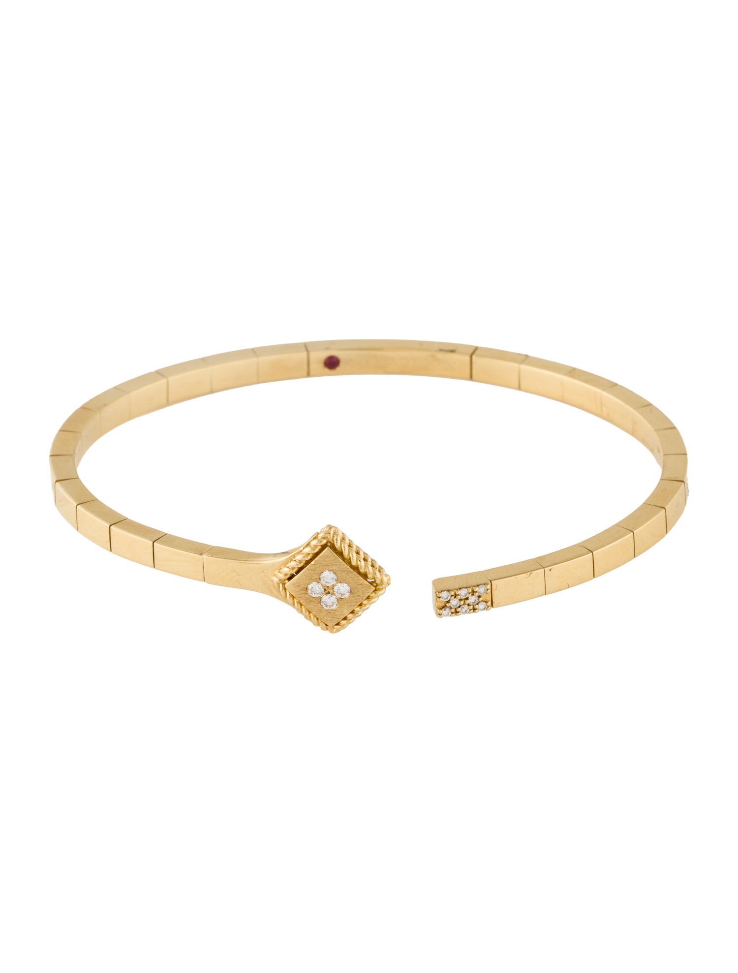 Roberto Coin 18K Diamond Cuff Bracelet