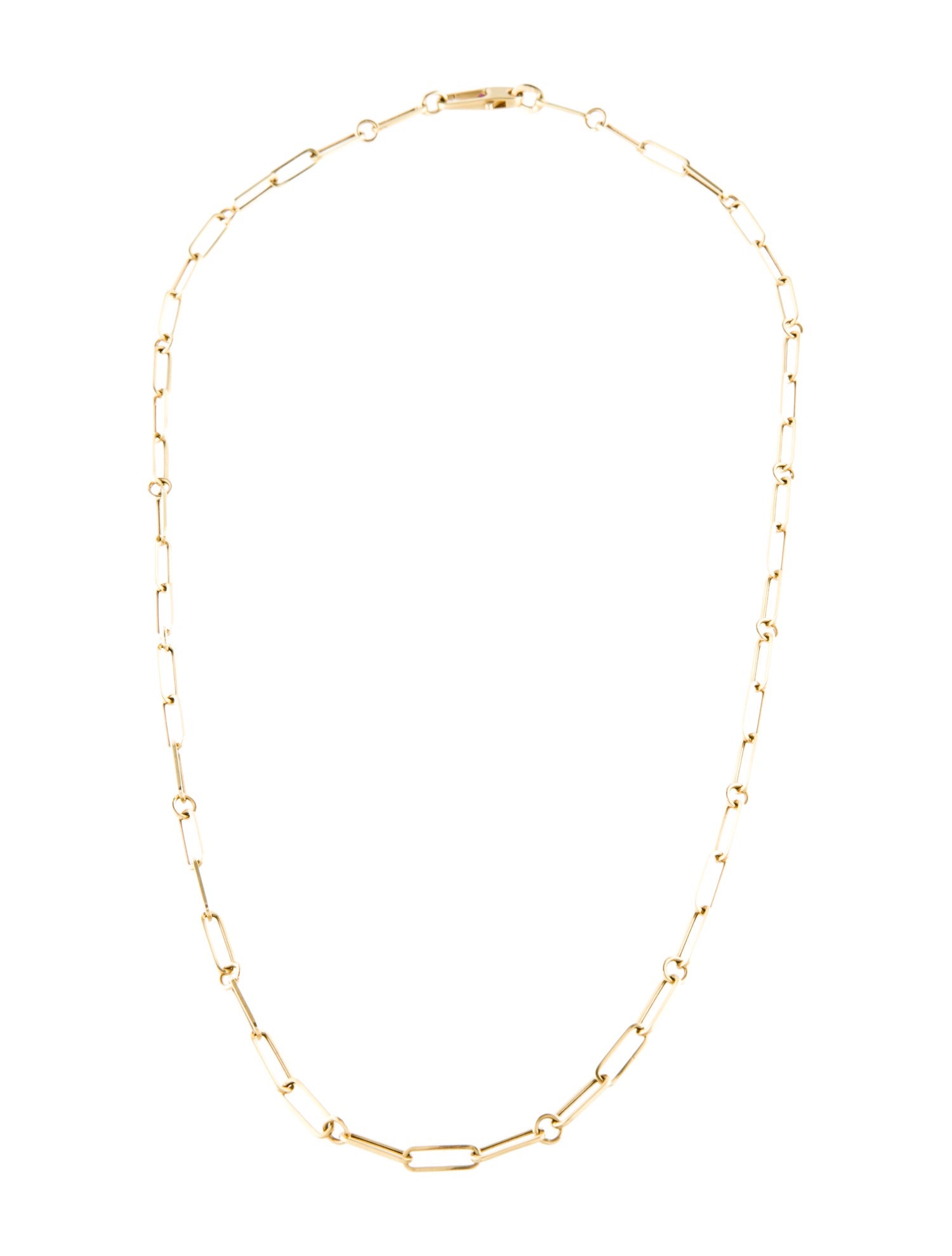 Roberto Coin 18K Paperclip Chain Necklace