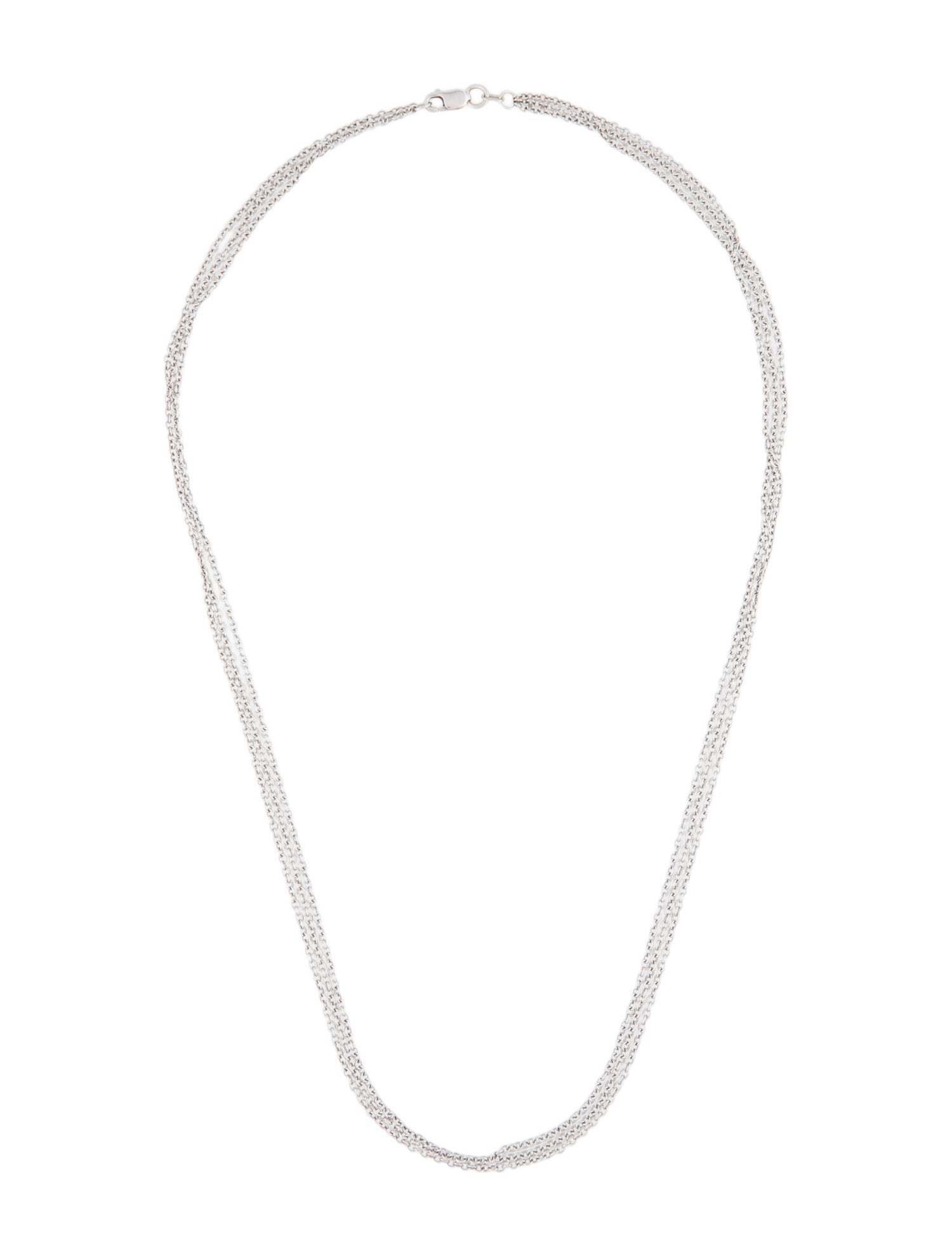 Roberto Coin 18K Multistrand Chain Necklace