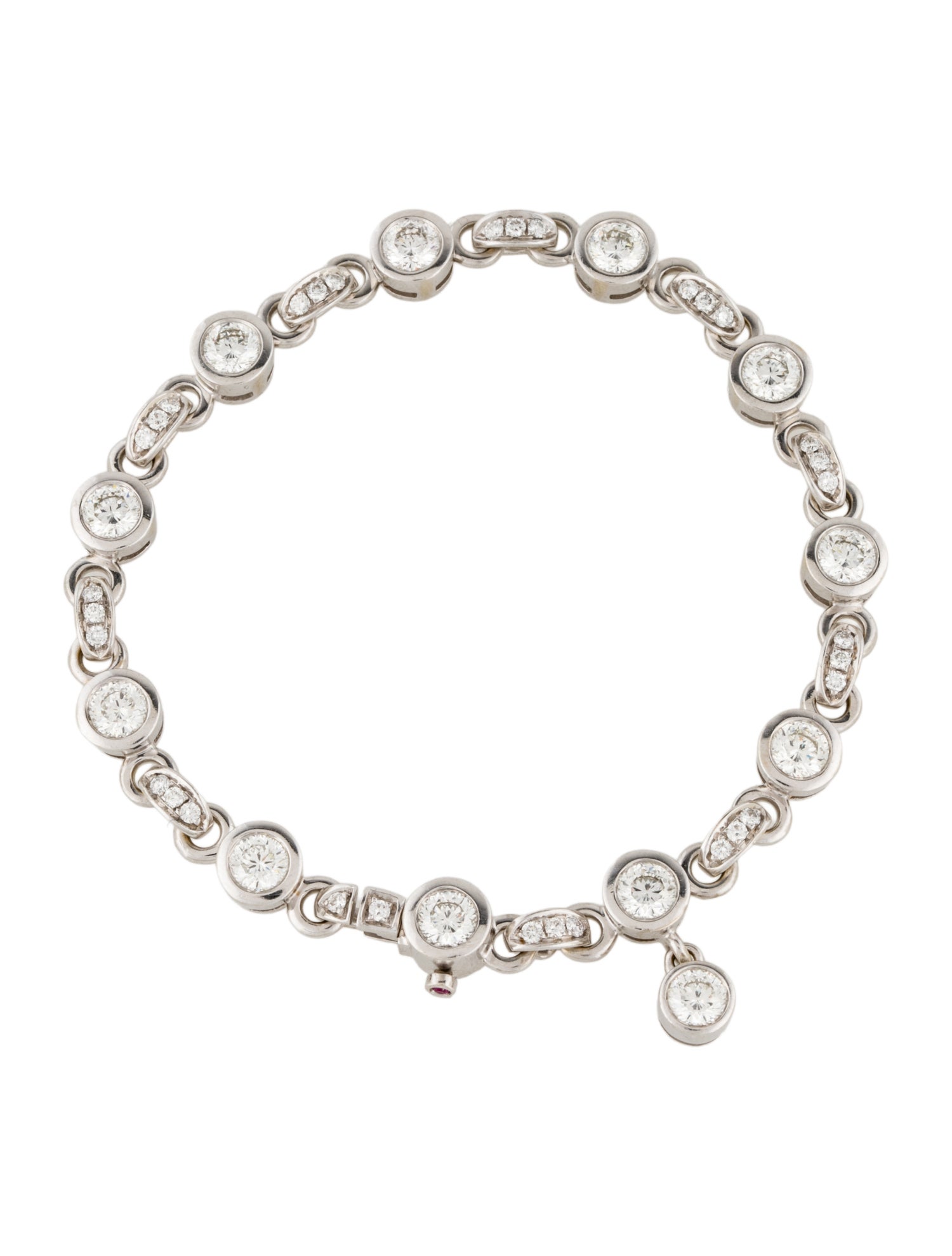 Roberto Coin 18K 4.00ctw Diamond Cento Amuleto Bracelet