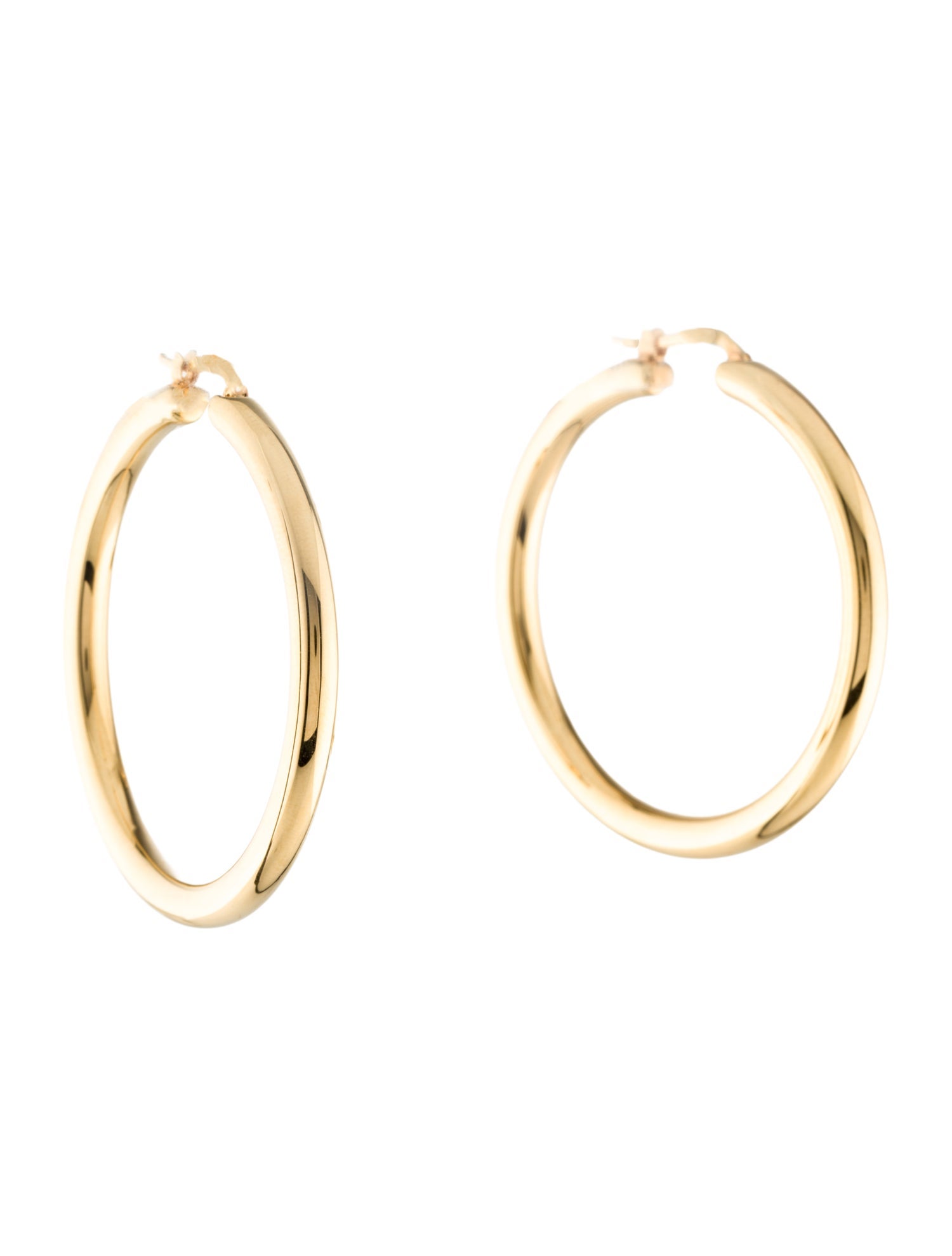 Roberto Coin 18K Oro Classic Hoop Earrings