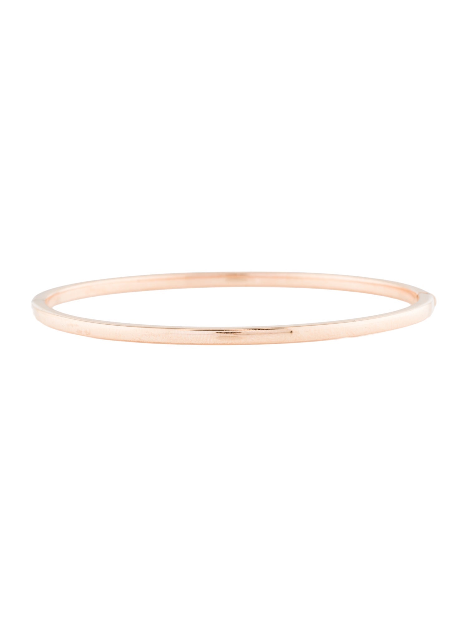 Roberto Coin 18K Hinged Oval Bangle Bracelet
