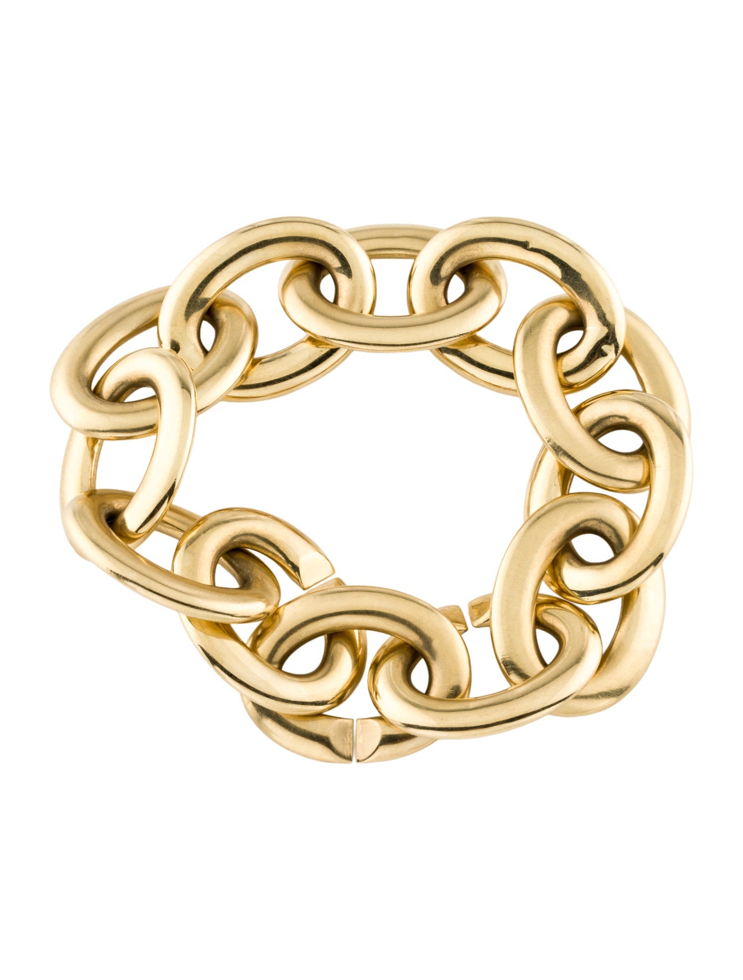 Roberto Coin 18K Oval Link Bracelet