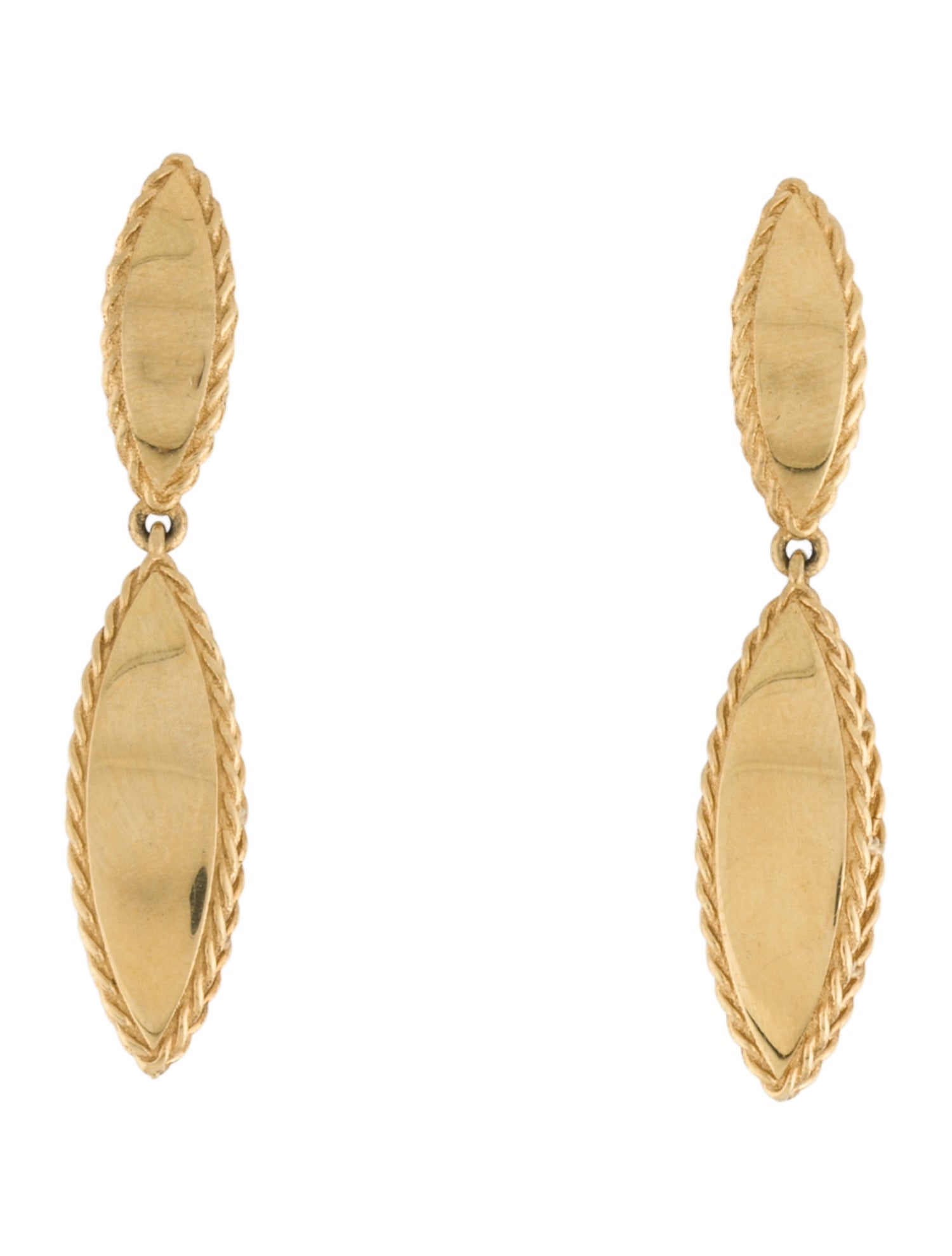 Roberto Coin 18K Drop Earrings