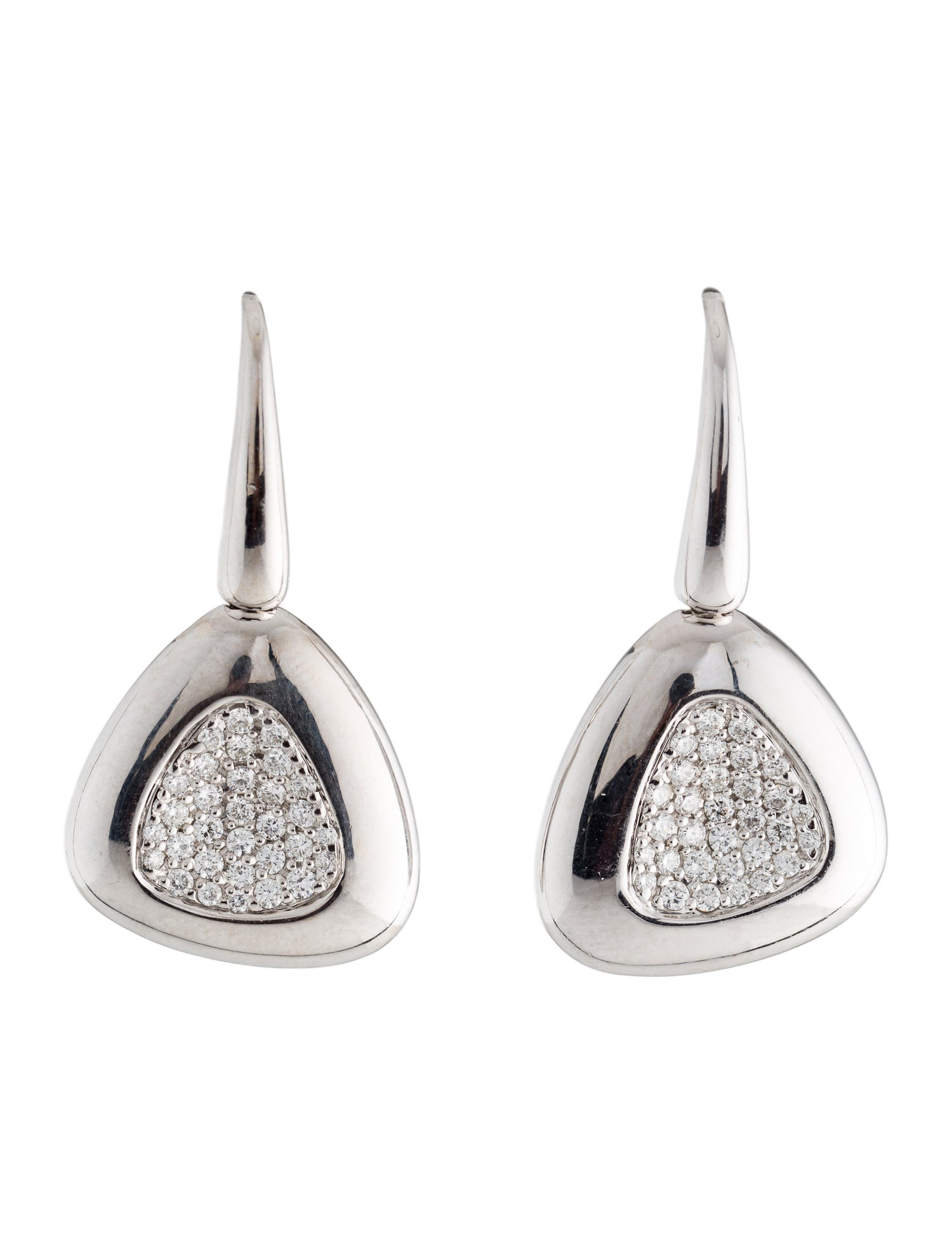 Roberto Coin 18K Diamond Capri Plus Drop Earrings