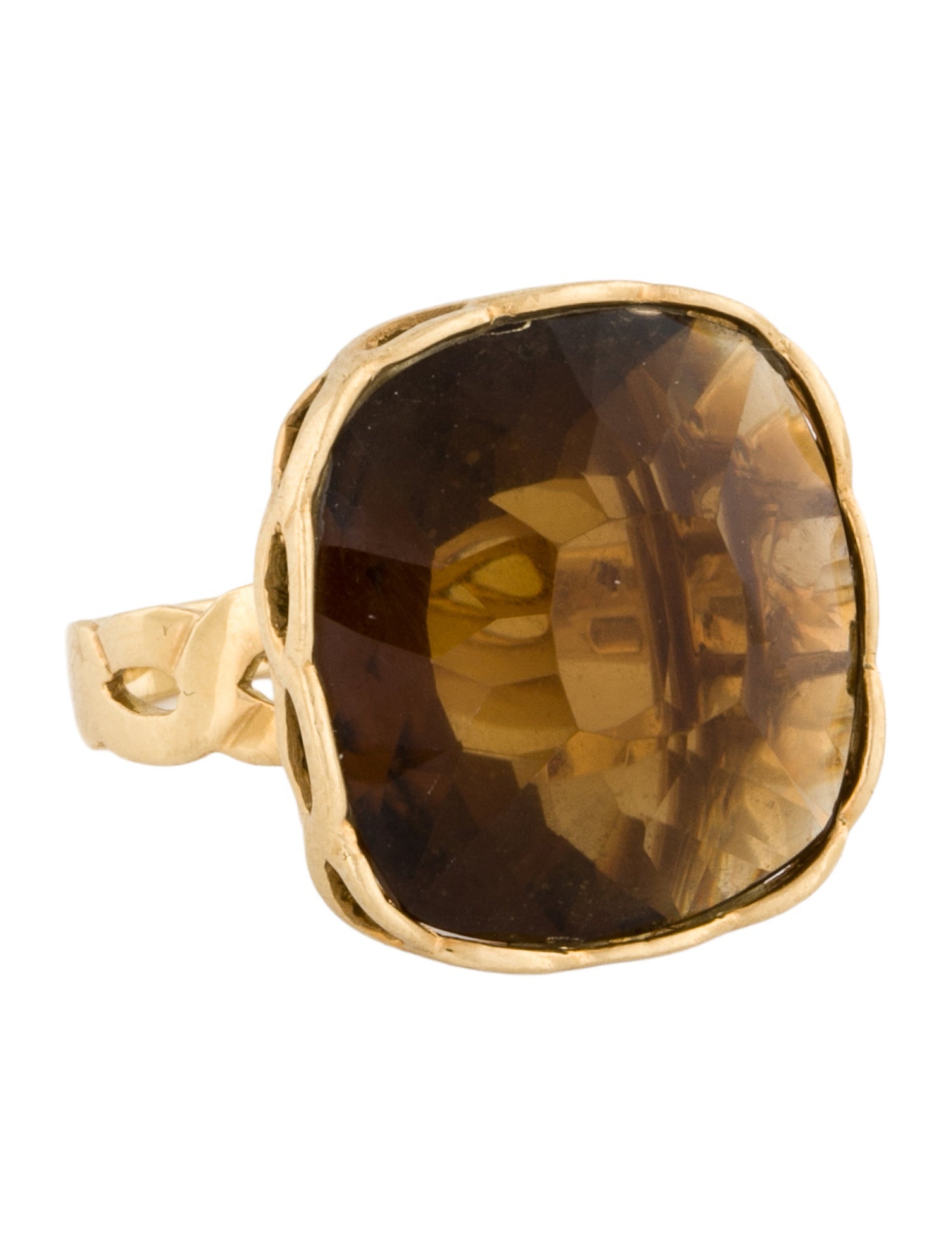 Roberto Coin 18K 16.66ctw Citrine Cocktail Ring