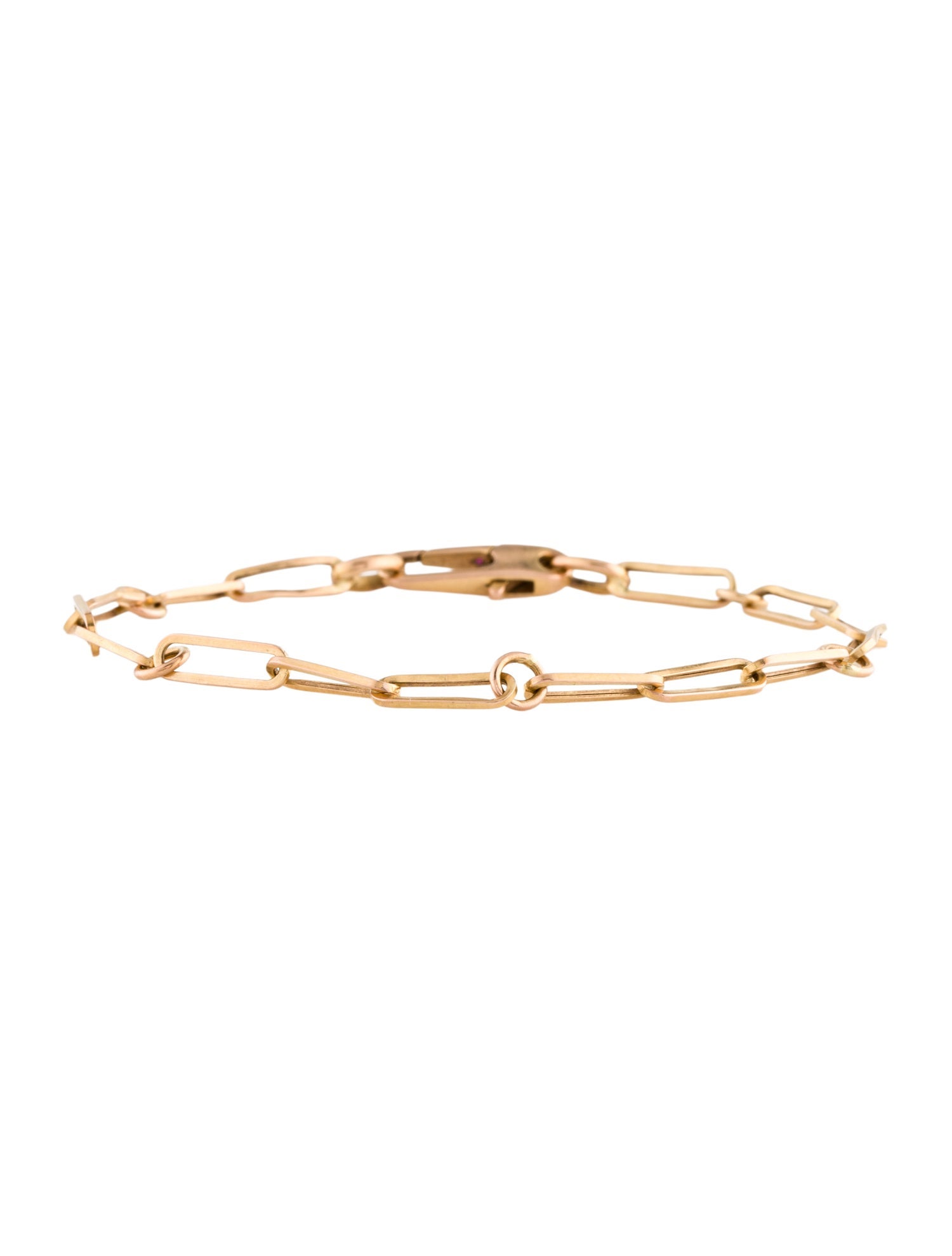 Roberto Coin 18K Paperclip Link Chain Bracelet