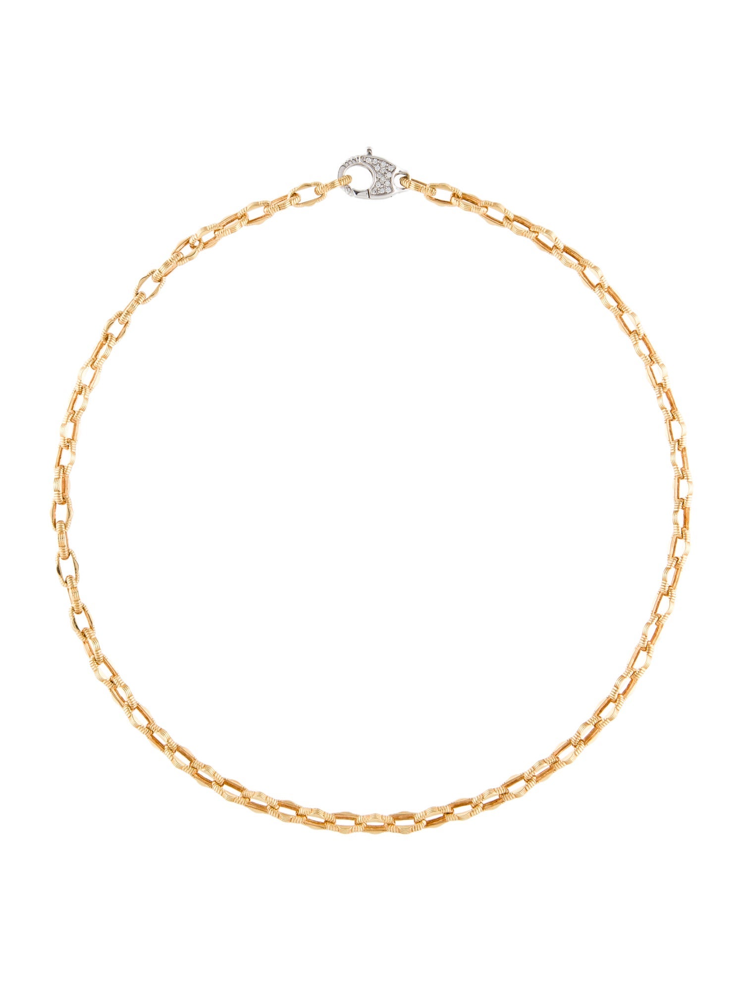 Roberto Coin 18K Diamond Appassionata Chain Necklace