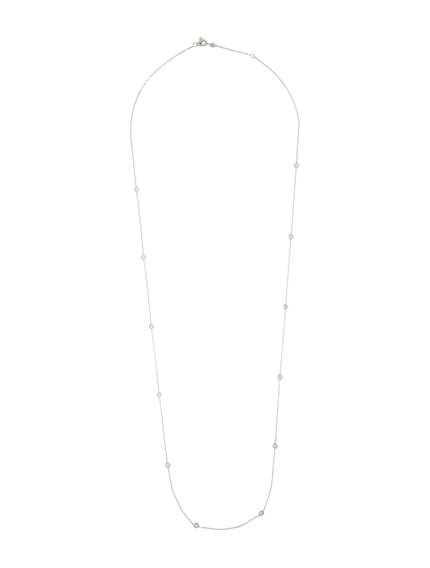 Roberto Coin 18K Diamond Twelve Station Necklace