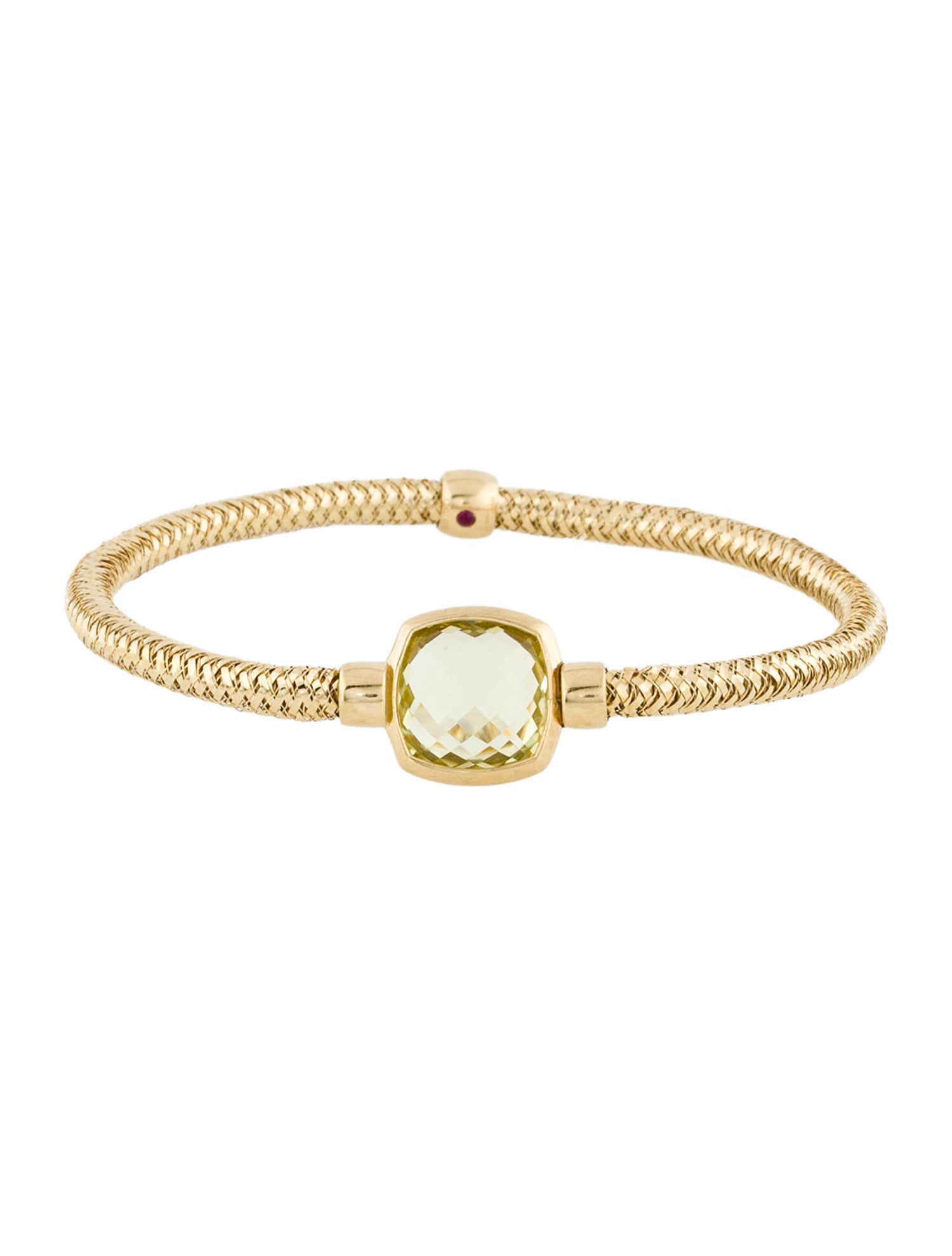 Roberto Coin 18K Citrine Primavera Stretch Bracelet