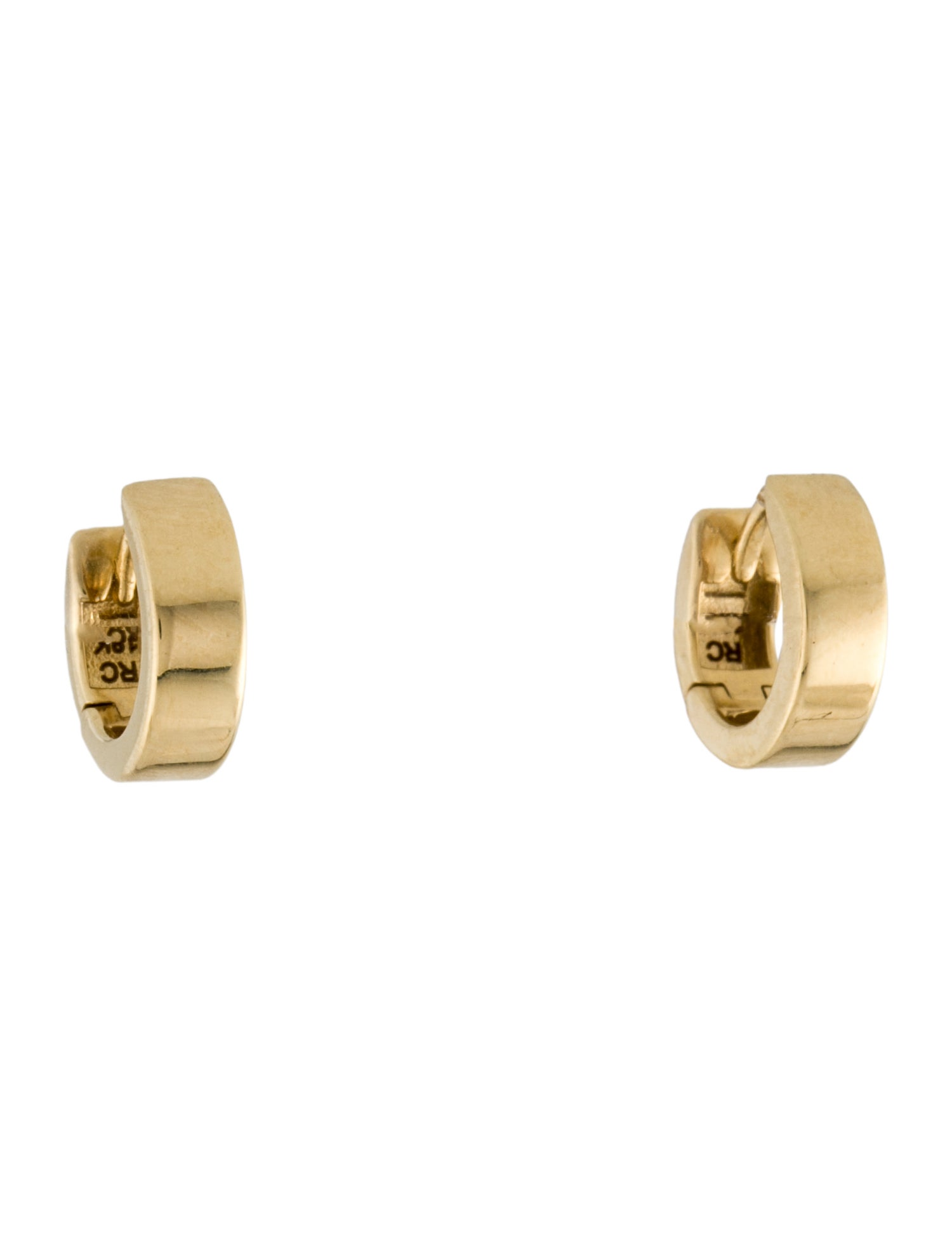 Roberto Coin 18K Mini Hoop Earrings