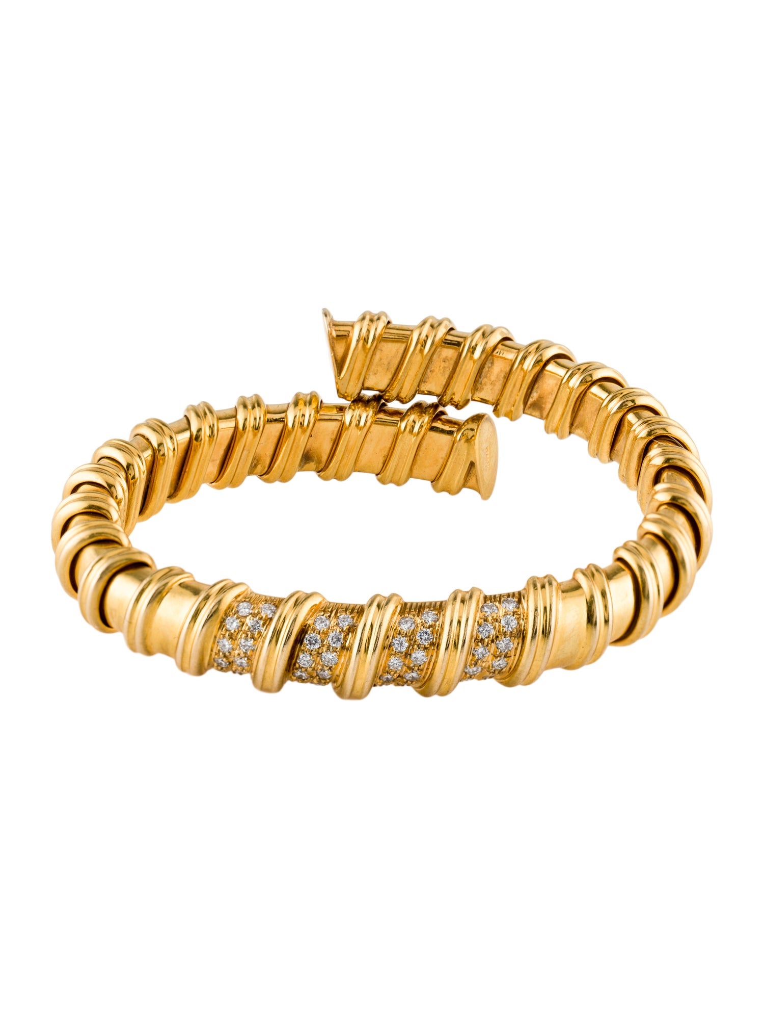 Roberto Coin 18K Diamond Nabucco Bracelet