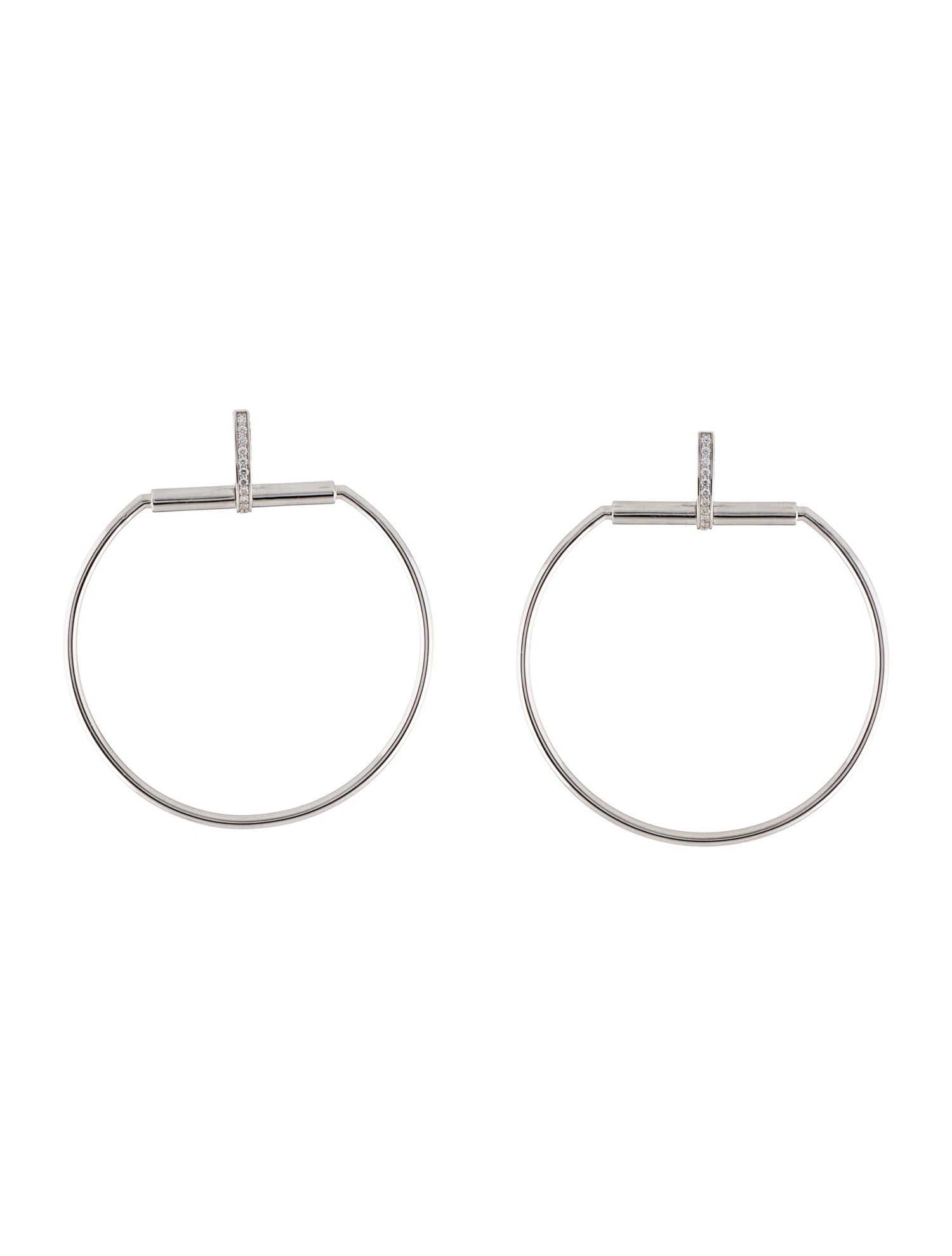 Roberto Coin 18K Diamond Classica Parisienne Drop Earrings