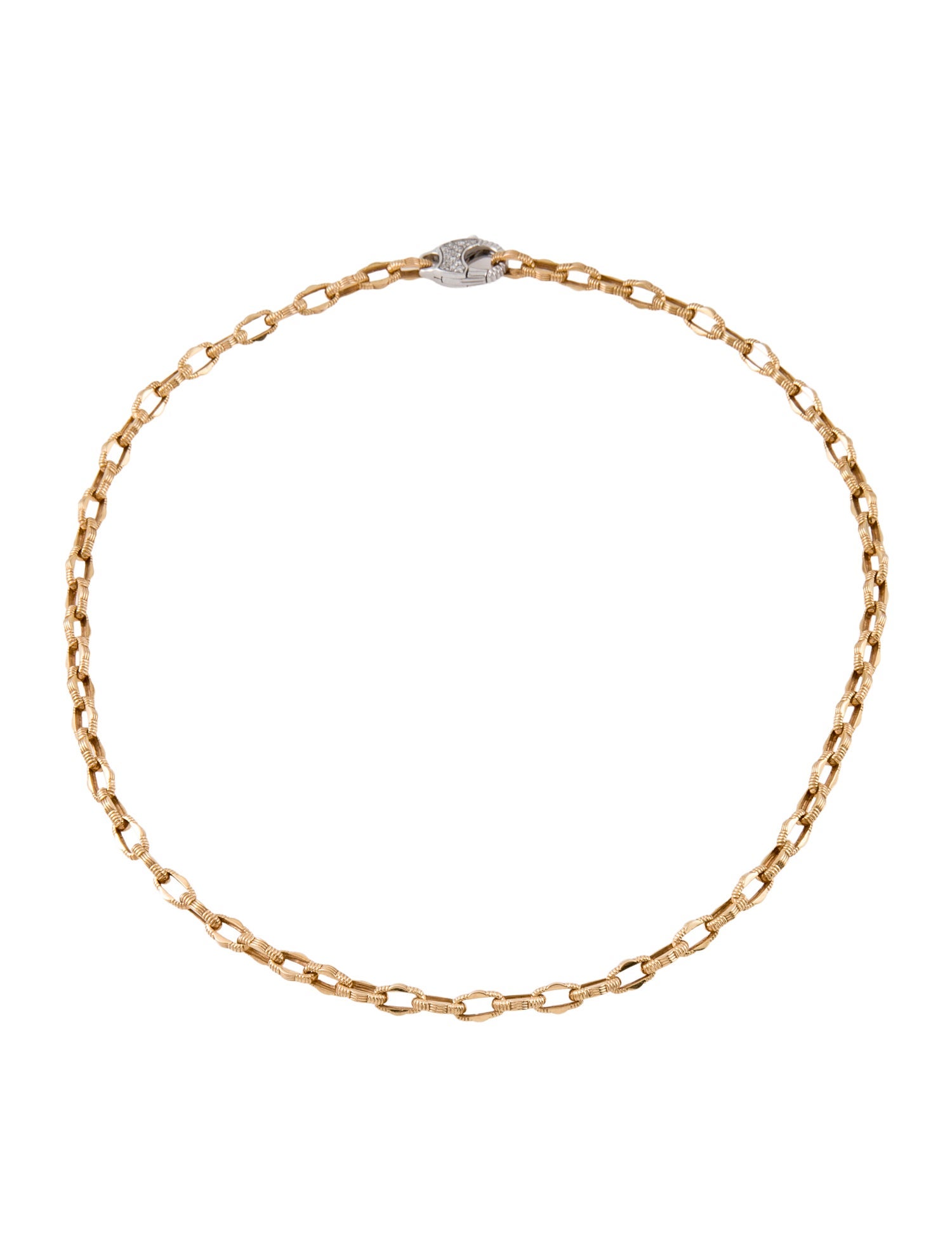 Roberto Coin 18K Diamond Appassionata Chain Necklace