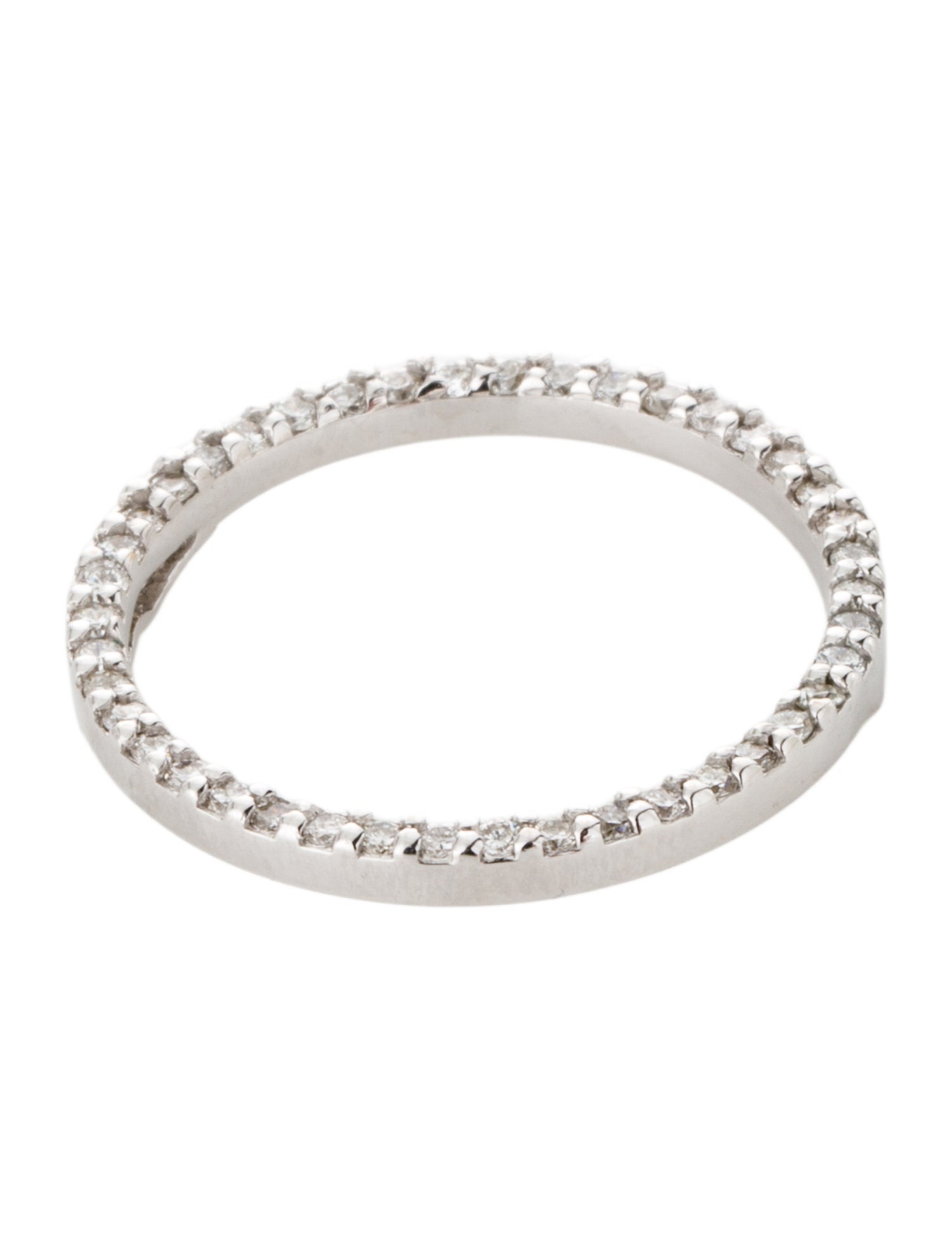 Roberto Coin 18K Diamond Tiny Treasures Large Circle Pendant