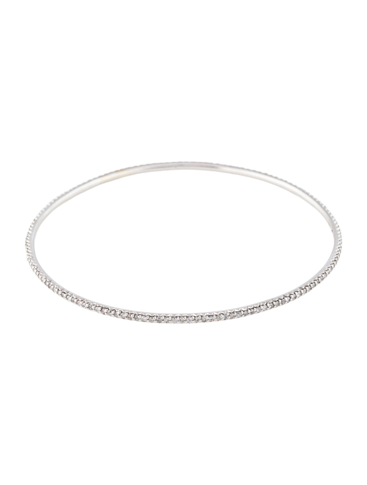 Roberto Coin 18K Diamond Accented Bangle Bracelet