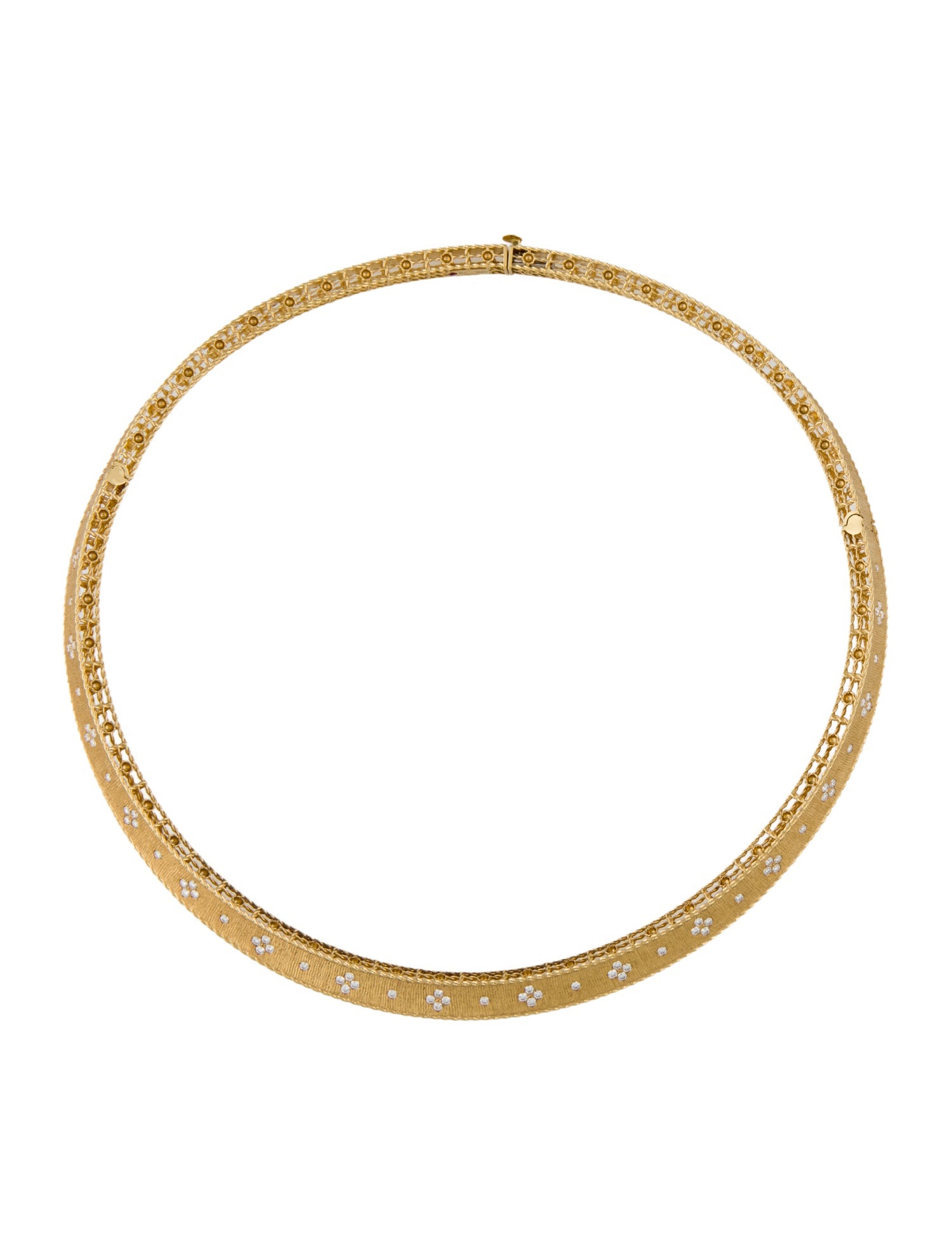 Roberto Coin 18K Diamond Princess Collar Necklace