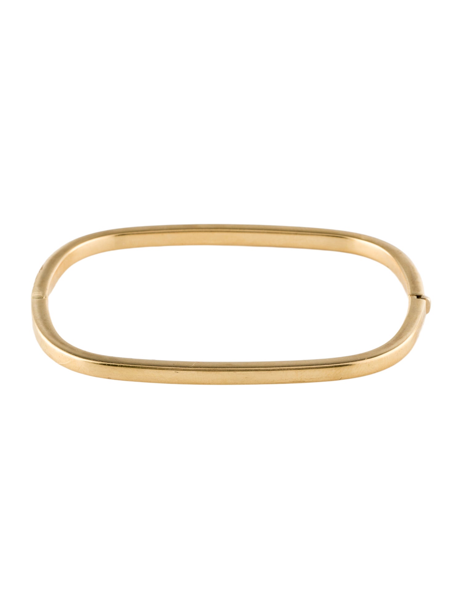 Roberto Coin 18K Square Hinged Bangle