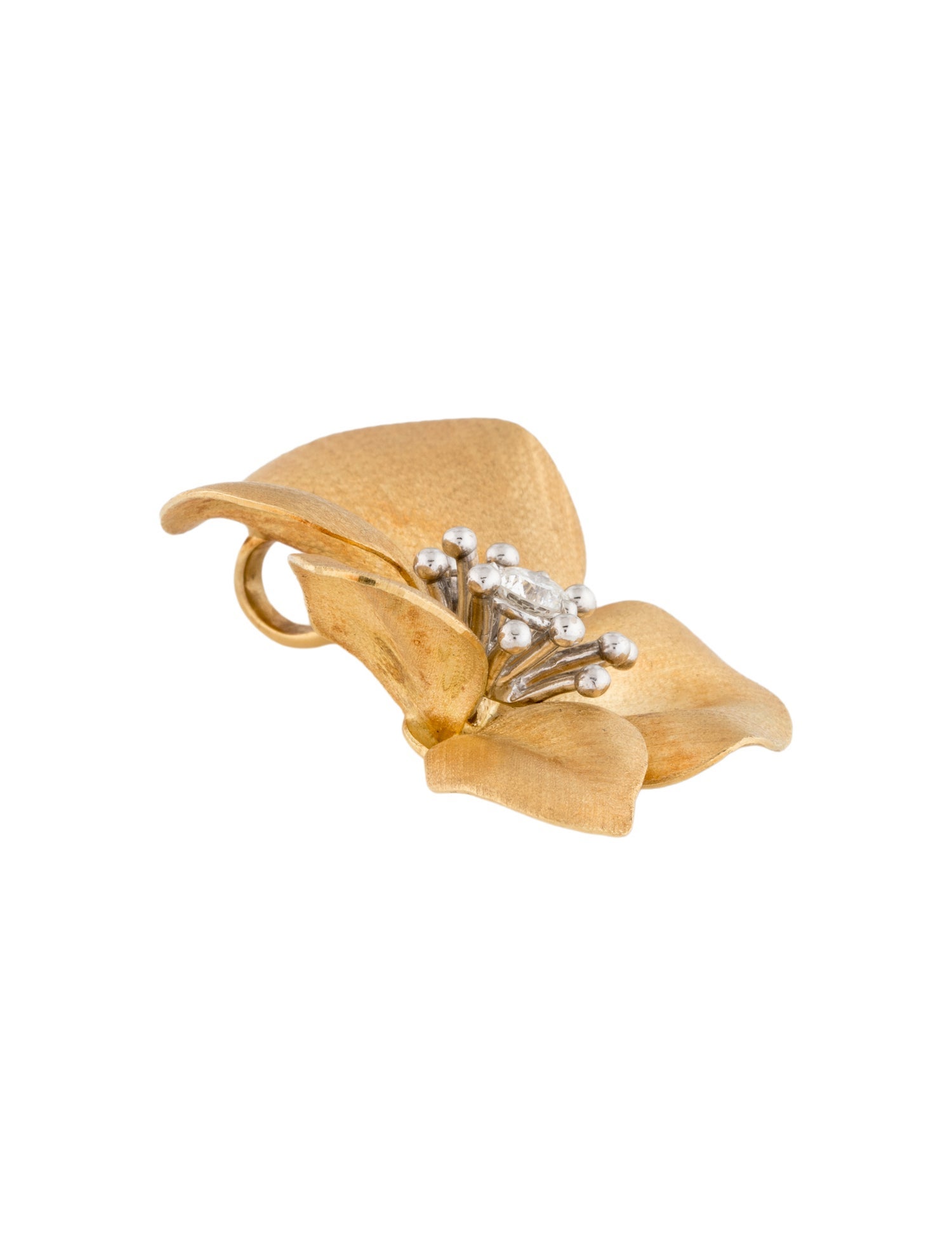 Roberto Coin 18K Diamond Cento Fiore Pendant