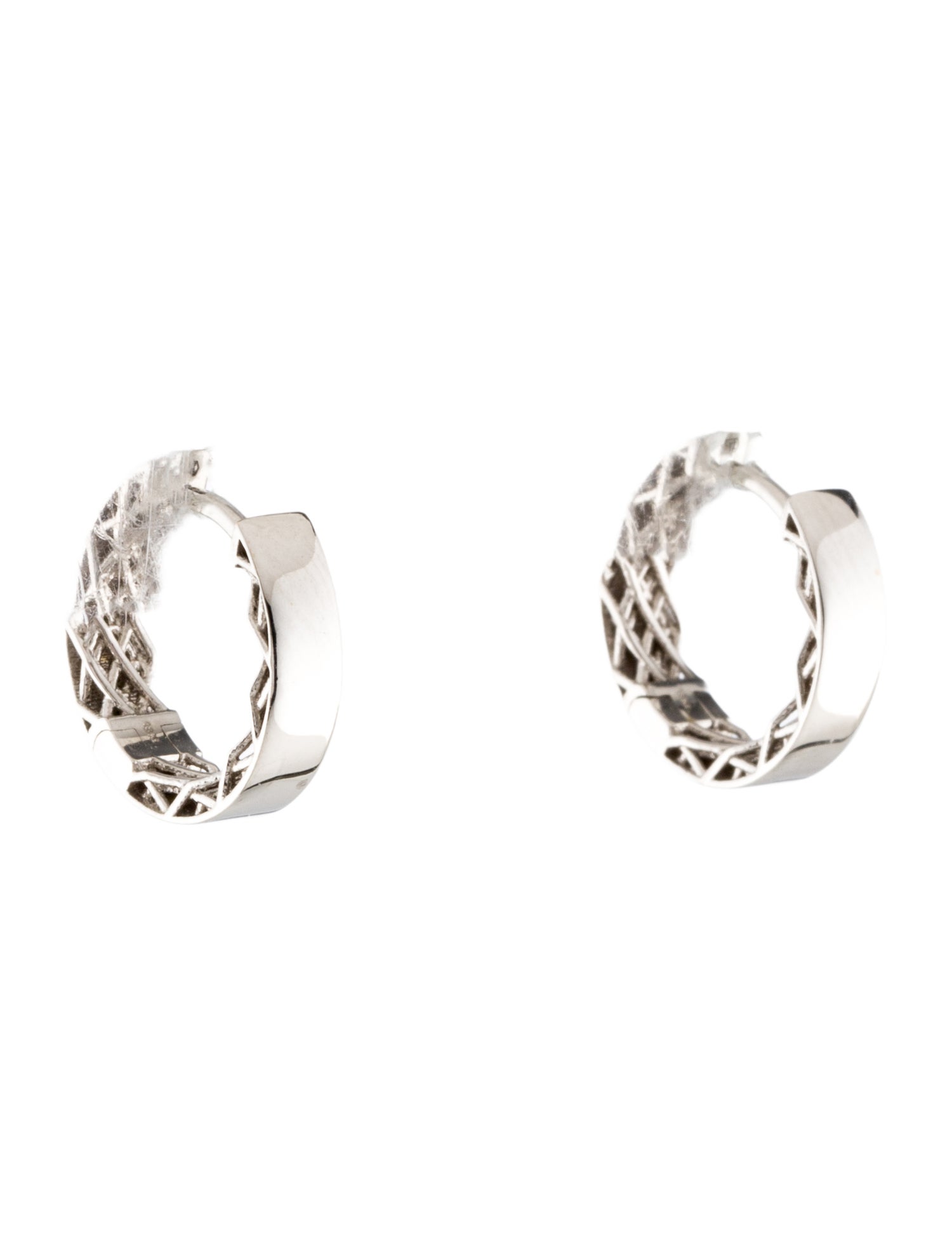 Roberto Coin 18K Huggie Earrings