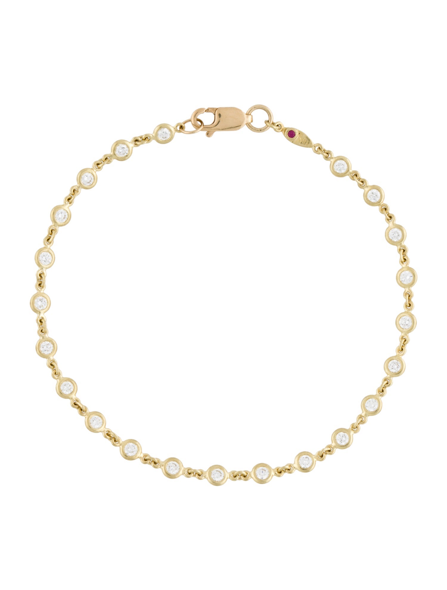 Roberto Coin 18K Diamonds By the Inch Continuous Bracelet