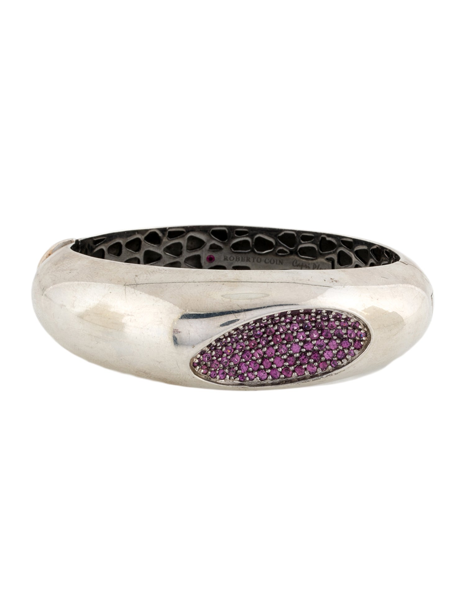 Roberto Coin Rhodolite Garnet Capri Plus Bracelet