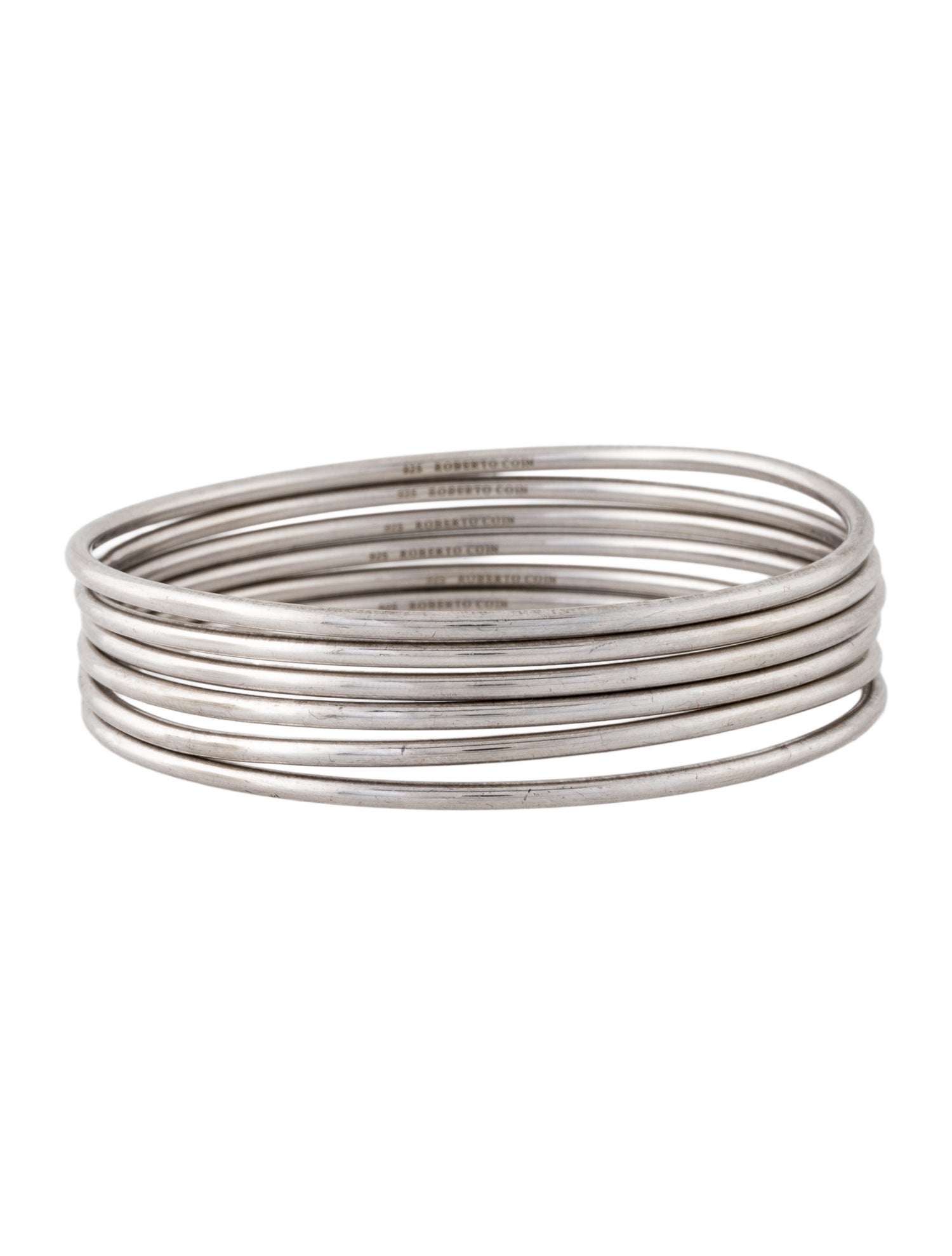 Roberto Coin Set Of 6 Bangle Bracelets