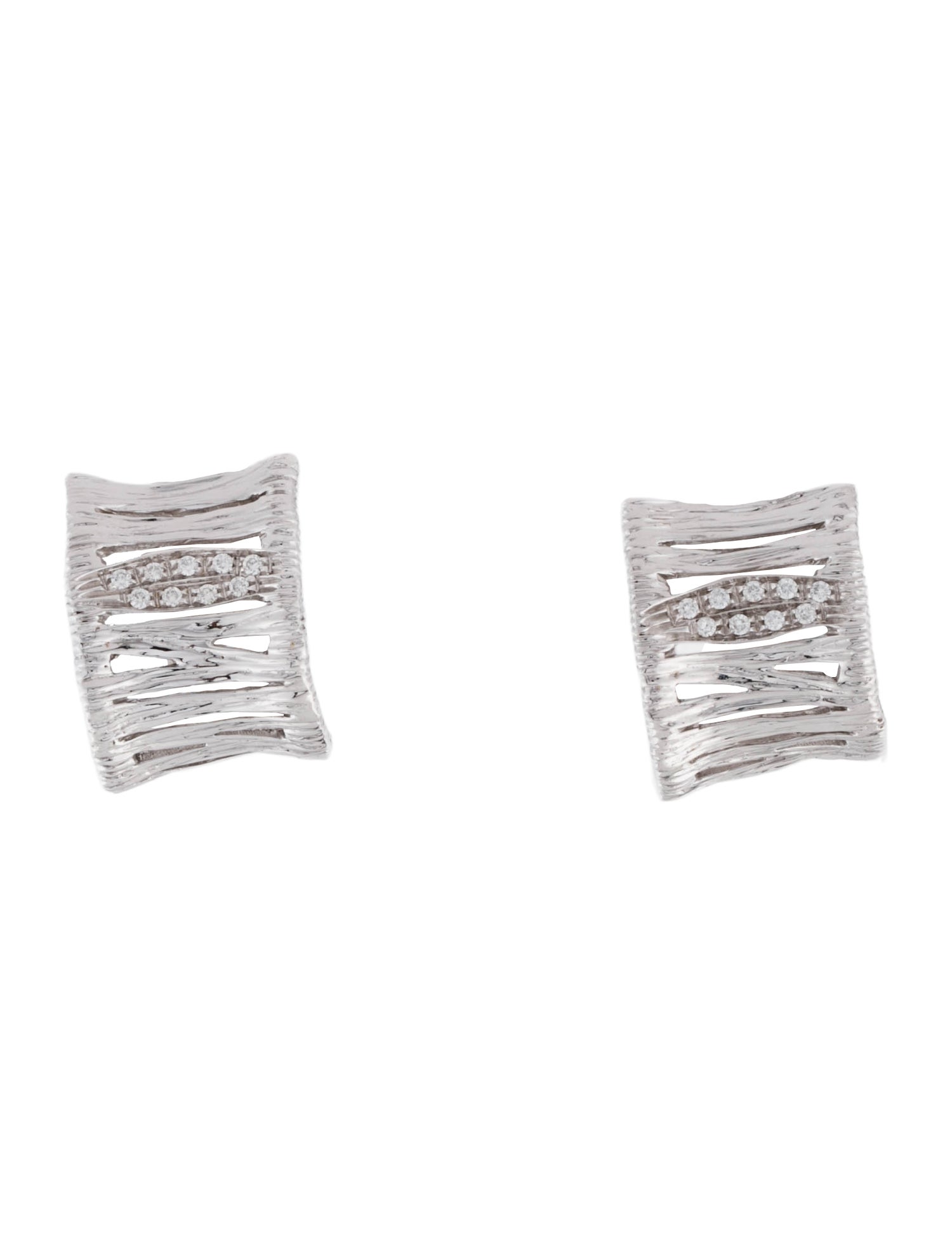 Roberto Coin 18K Diamond Elefantino Earclips