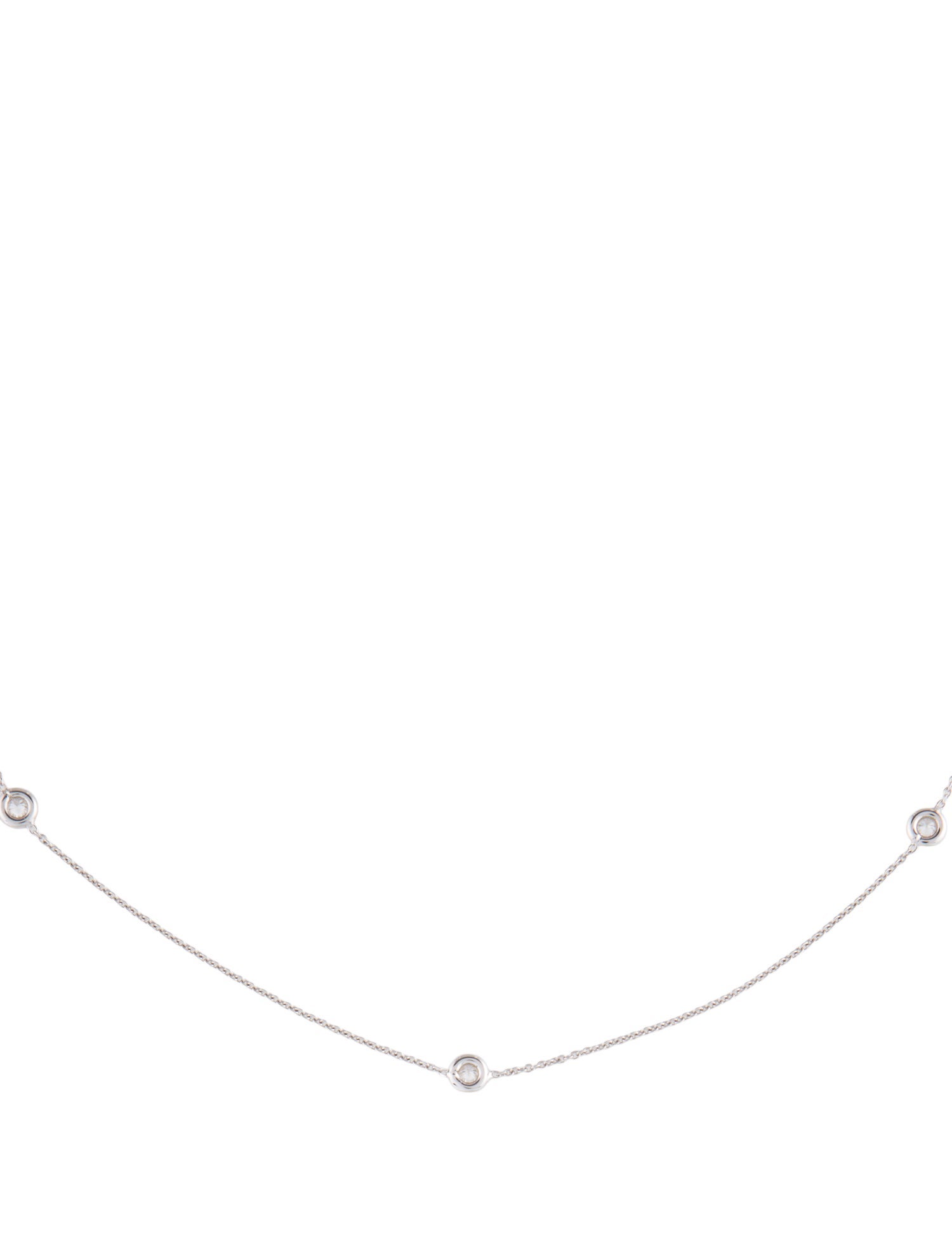 Roberto Coin 18K Diamonds by the Inch Five Station Necklace