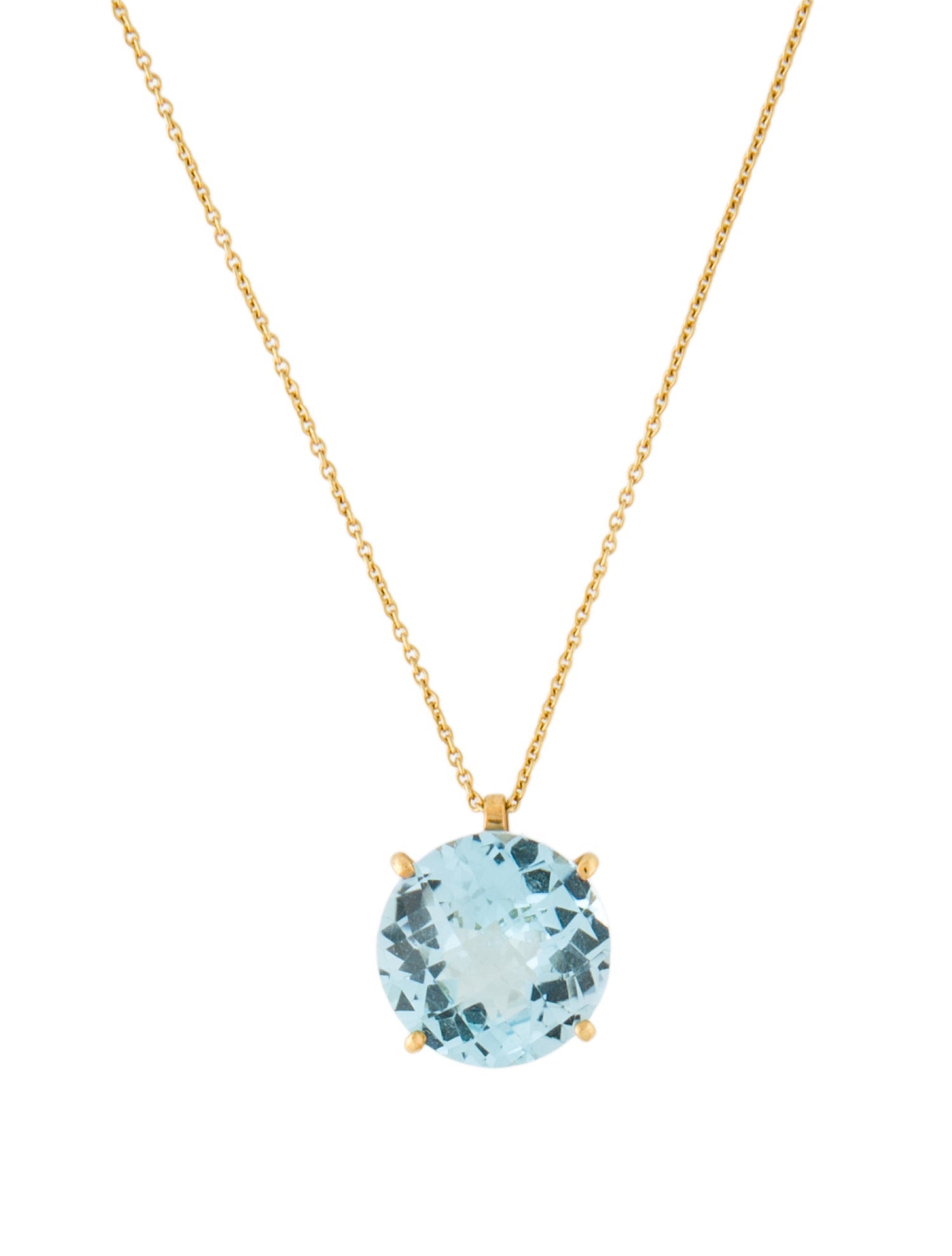 Roberto Coin 18K Topaz Pendant Necklace