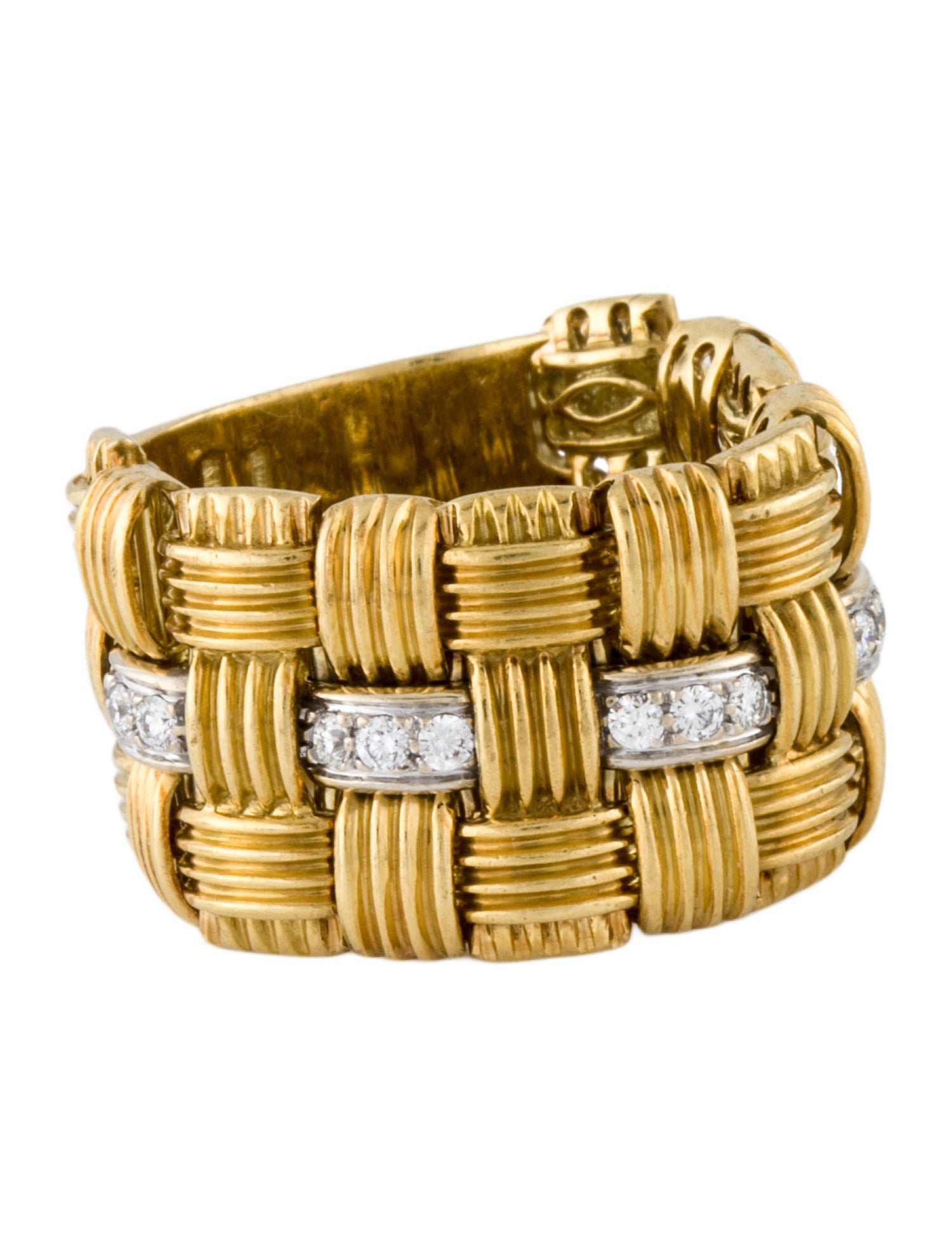 Roberto Coin 18K Diamond Appassionata Band