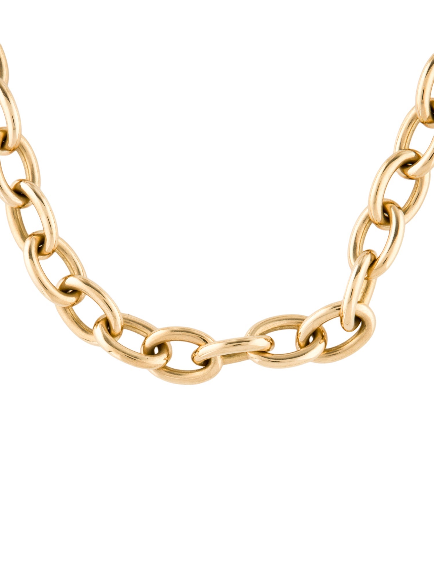 Roberto Coin 18K Oval Link Chain Necklace