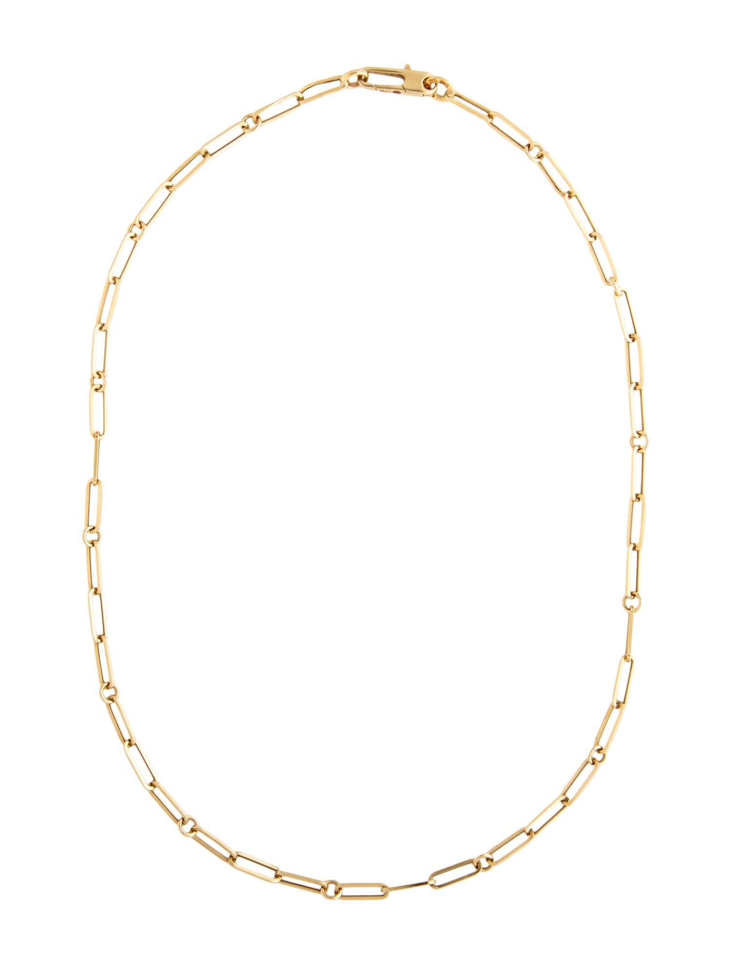 Roberto Coin 18K Paperclip Chain Necklace