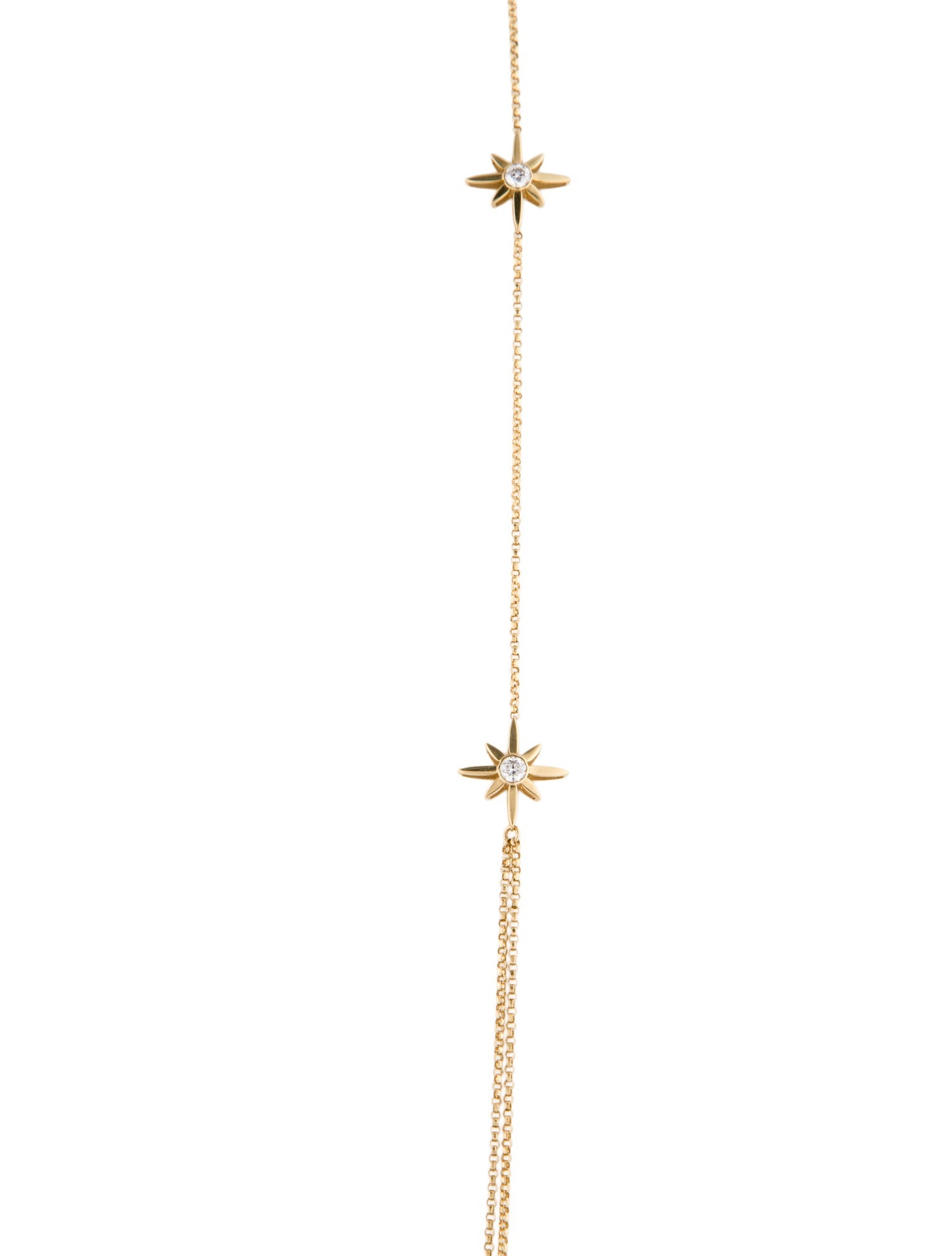 Roberto Coin x Disney 18K Diamond Star Station Necklace
