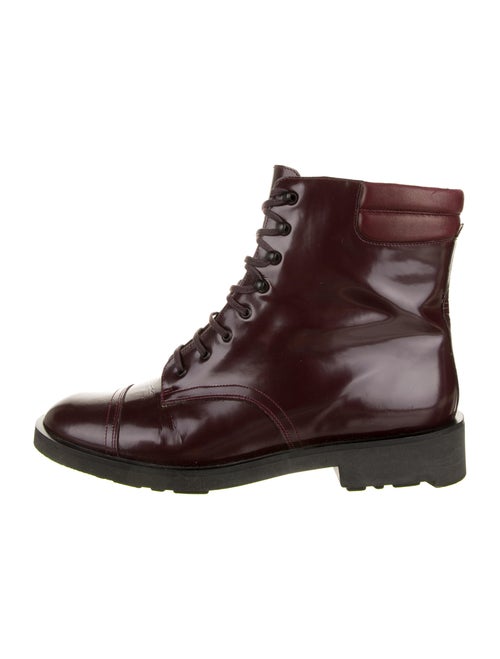 Robert Clergerie Leather Combat Boots