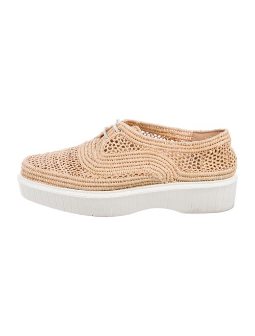 Robert Clergerie Raffia Sneakers