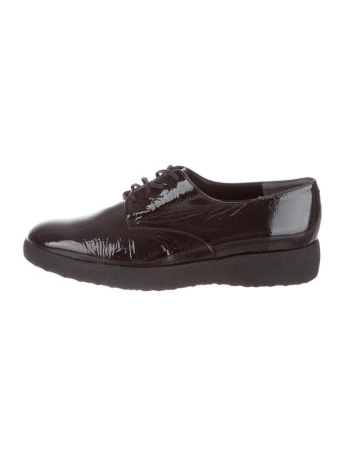 Robert Clergerie Patent Leather Oxfords Black