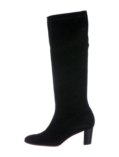 Robert Clergerie Suede Boots Black