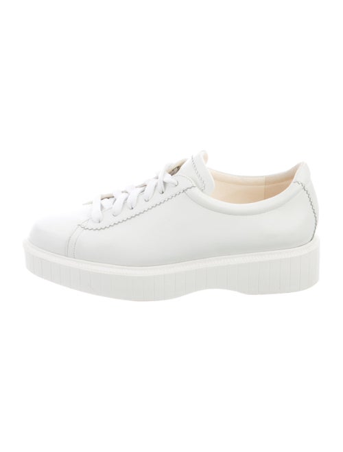 Robert Clergerie Leather Sneakers White