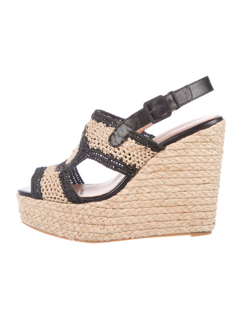 Robert Clergerie Braided Accents Espadrilles Black