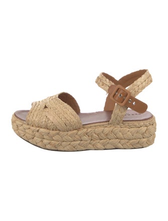 Robert Clergerie Straw Espadrilles