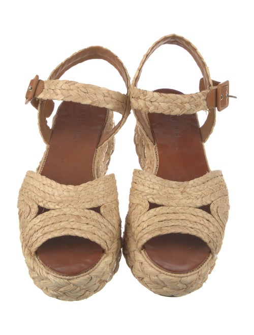 Robert Clergerie Straw Espadrilles
